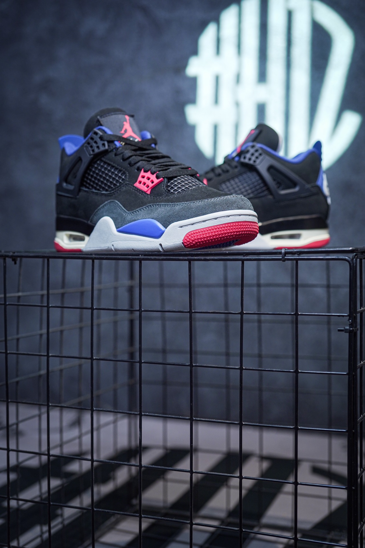 Air Jordan 4 Rare Air "Laser" Black and Grey
