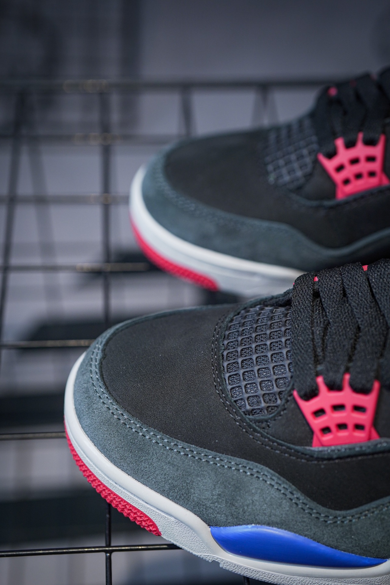 Air Jordan 4 Rare Air "Laser" Black and Grey