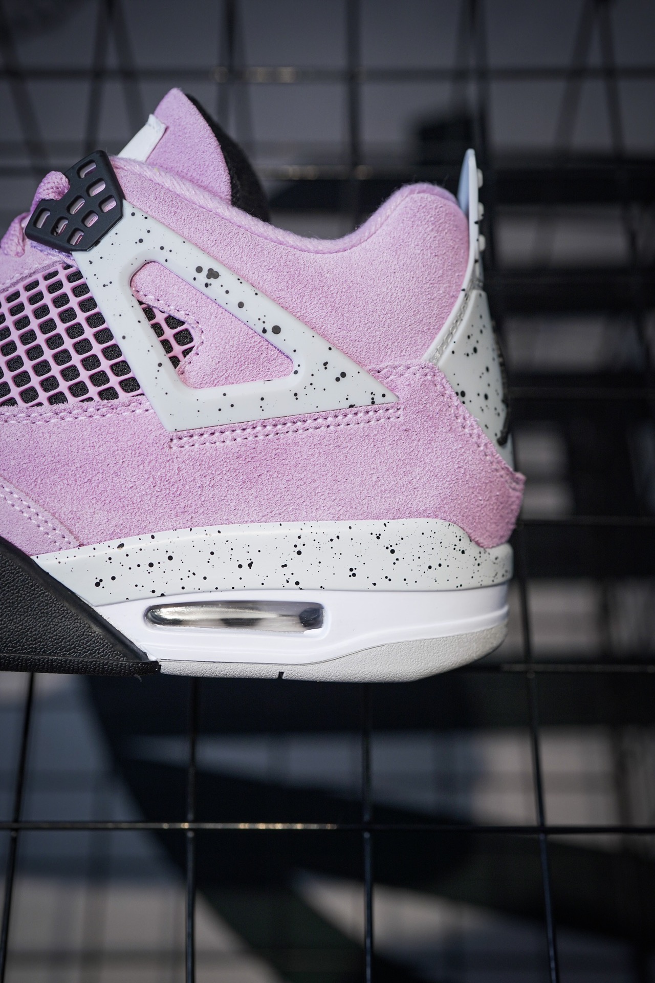 Air Jordan 4 'Orchid' Pink and Black