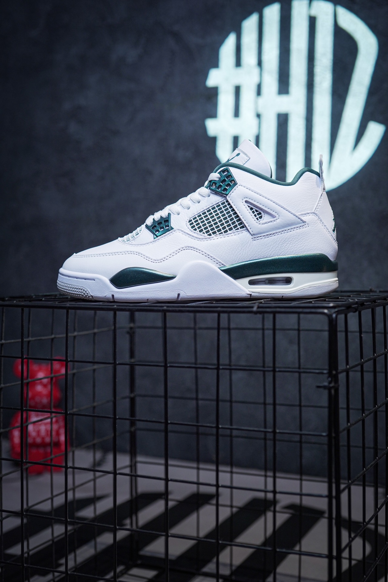 Air Jordan 4 "Oxidized Green" White Green