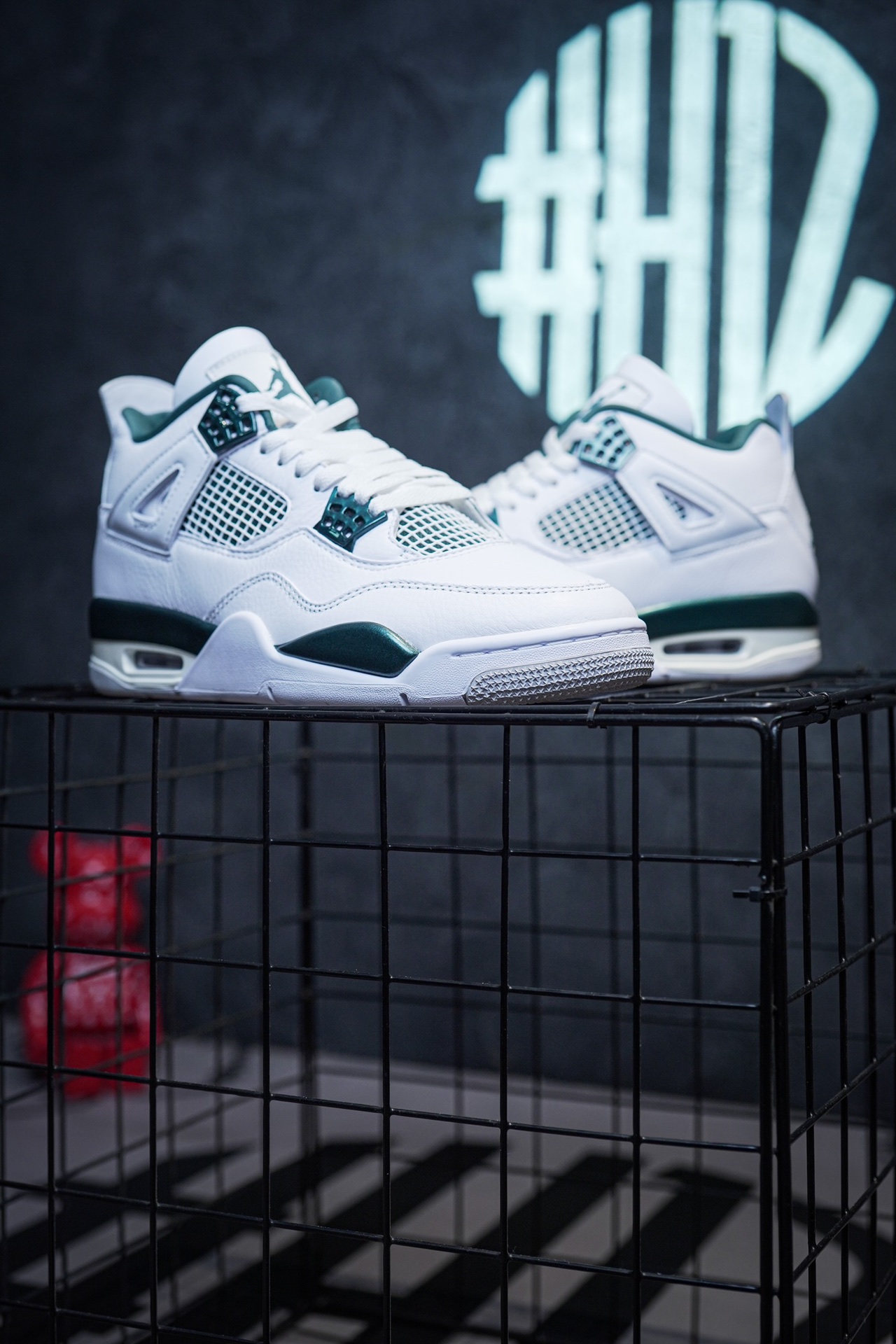 Air Jordan 4 "Oxidized Green" White Green
