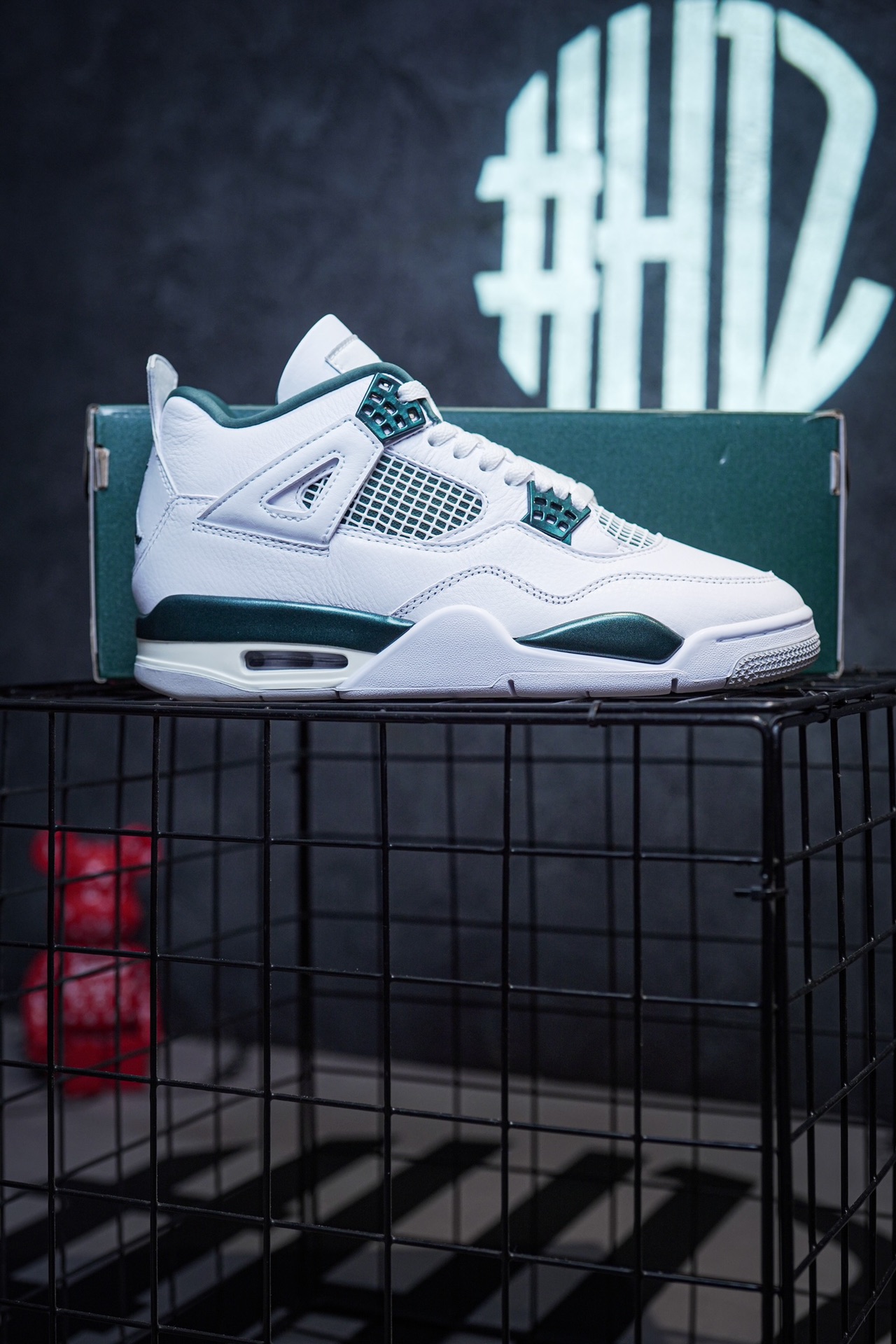 Air Jordan 4 "Oxidized Green" White Green