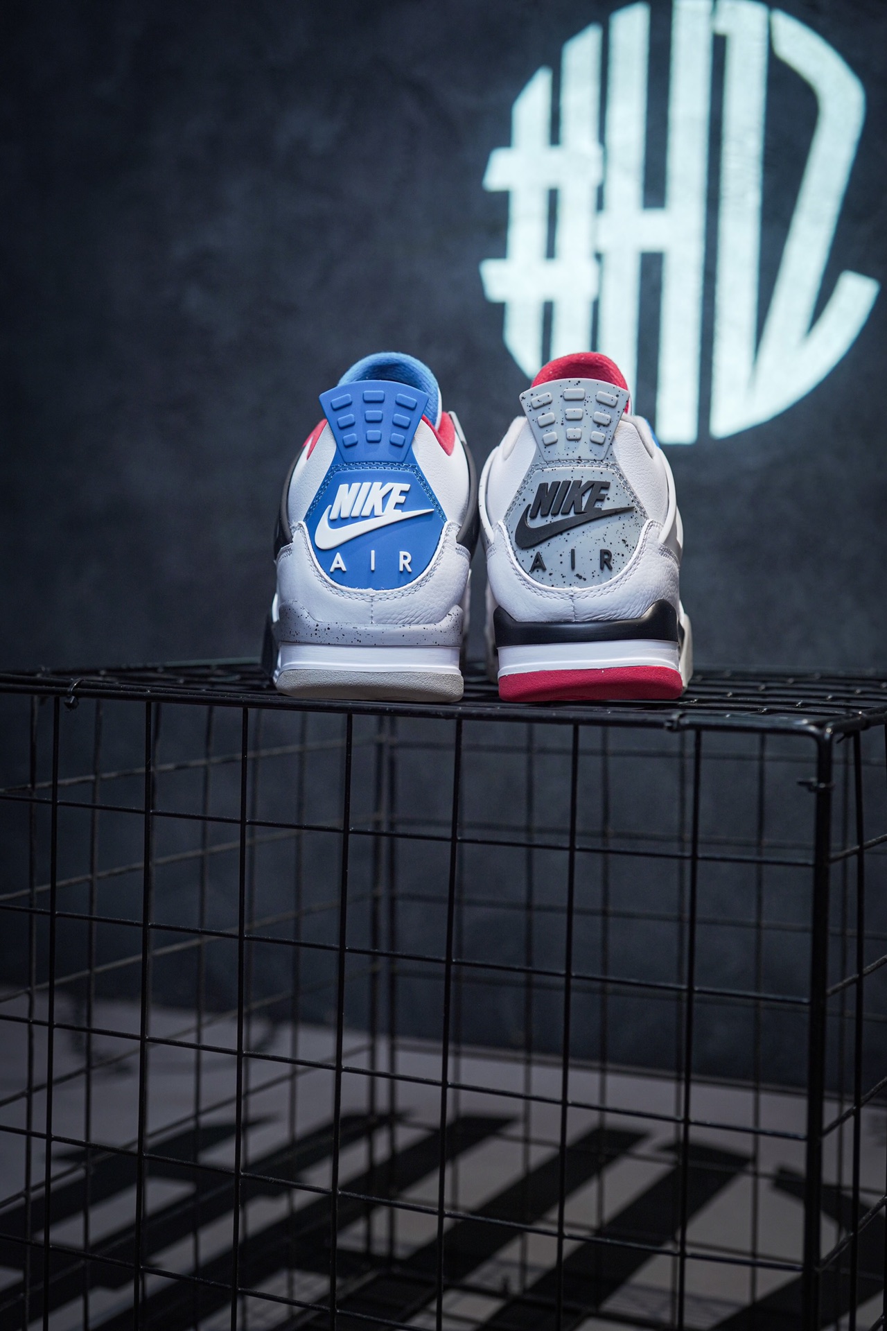 Air Jordan 4 Retro Se What The Red Blue Yin-Yang