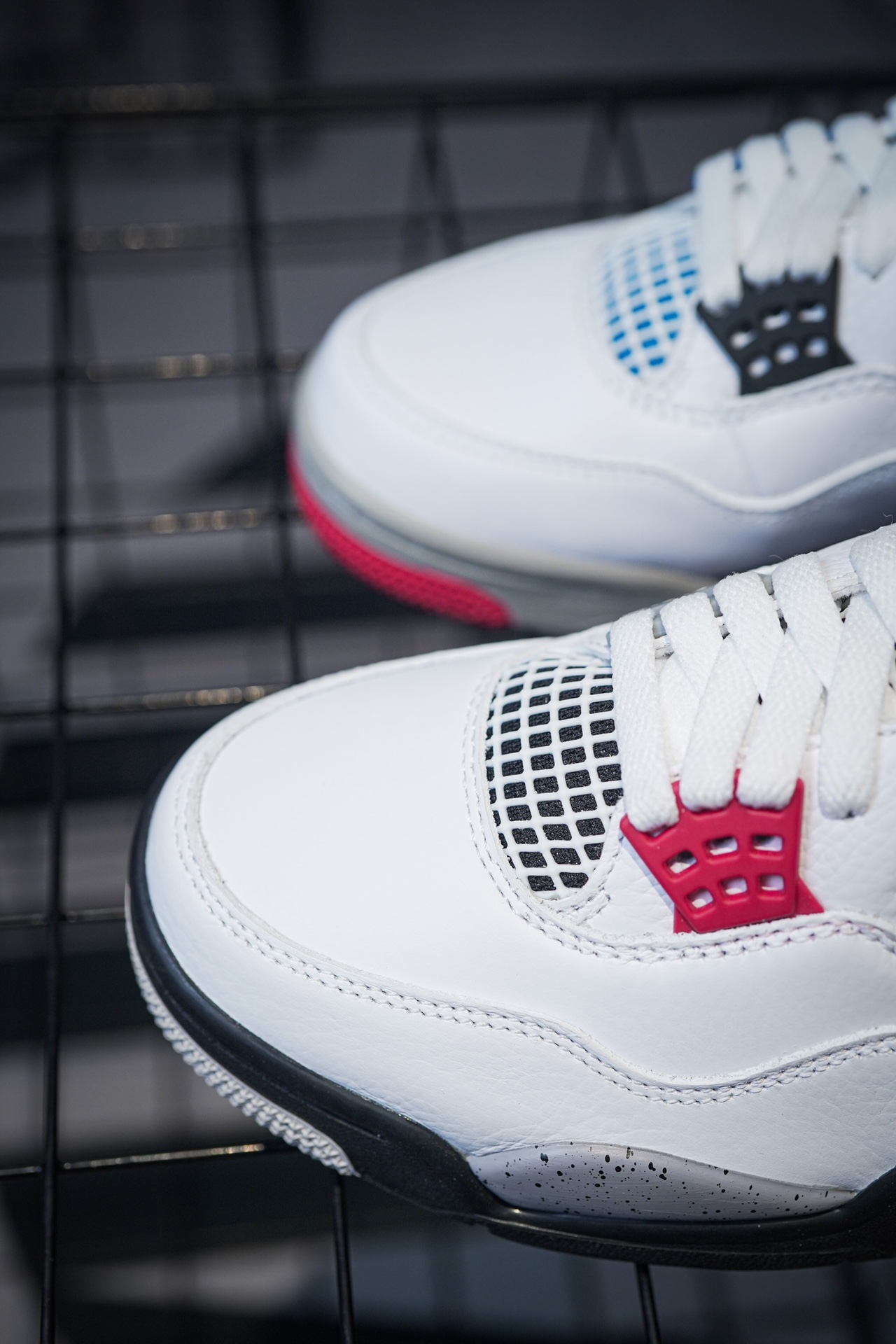 Air Jordan 4 Retro Se What The Red Blue Yin-Yang