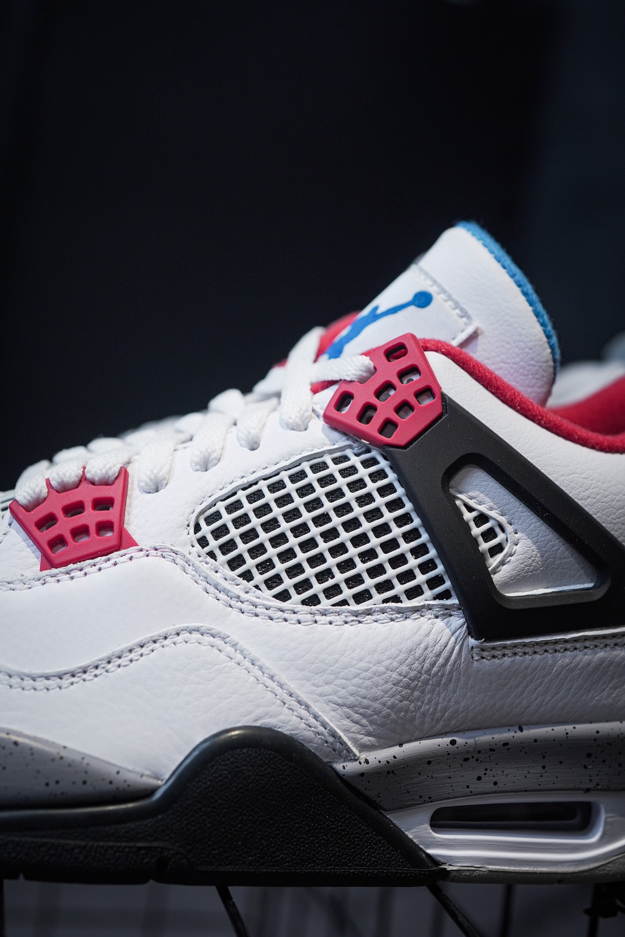 Air Jordan 4 Retro Se What The Red Blue Yin-Yang