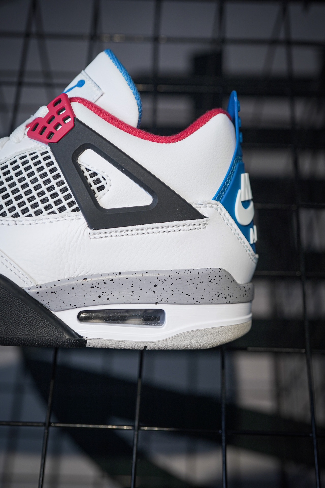 Air Jordan 4 Retro Se What The Red Blue Yin-Yang