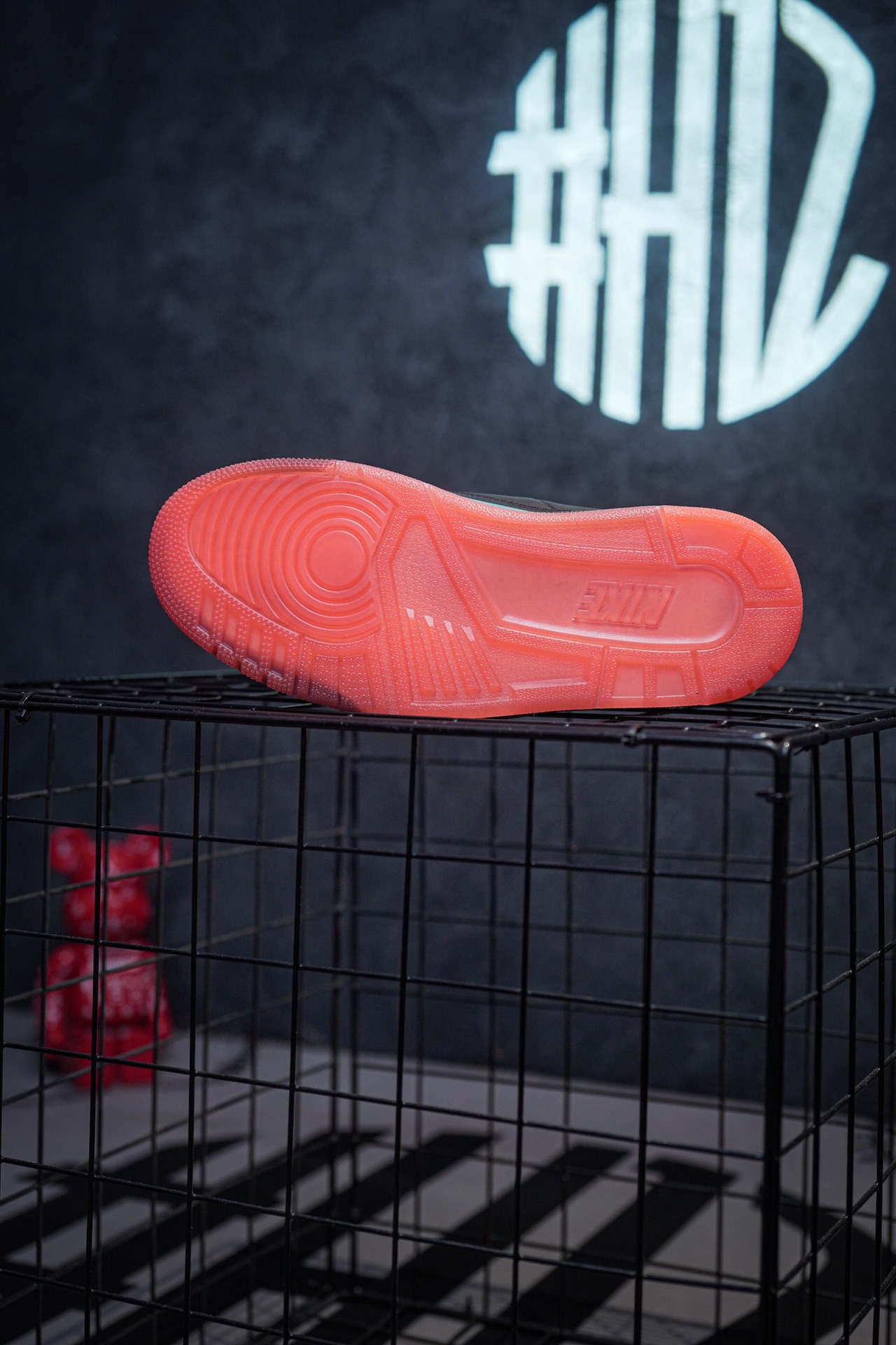 Balvin x Air Jordan 3 "Rio" black smiley face