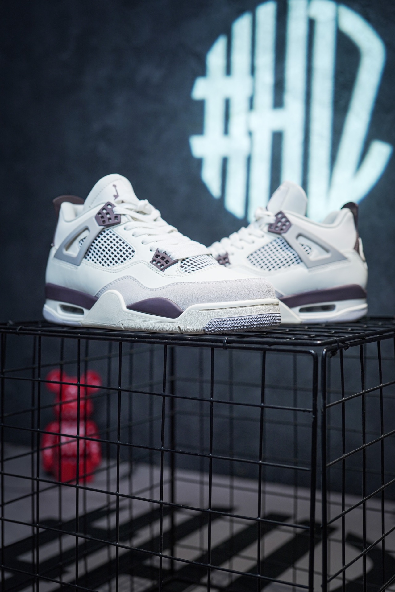 Air Jordan 4 White Brown