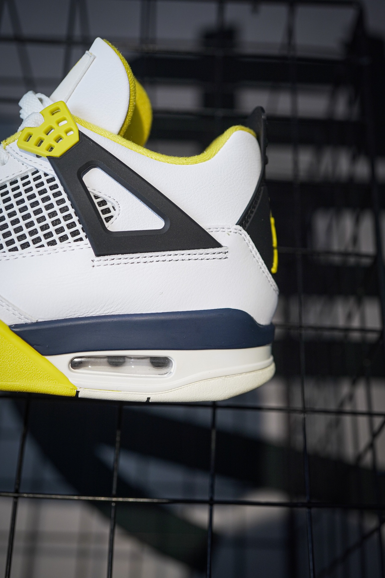 Air Jordan 4 'Vivid Sulfur' White Yellow