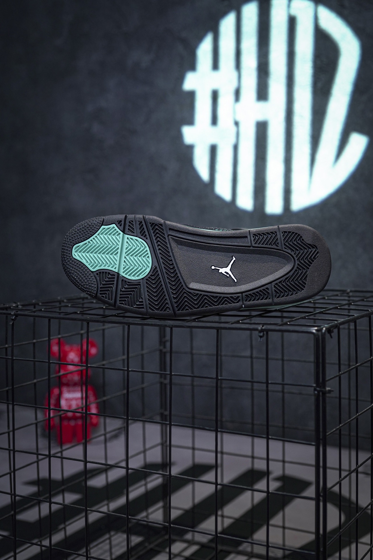 Air Jordan 4 Retro Black Tiffany Blue
