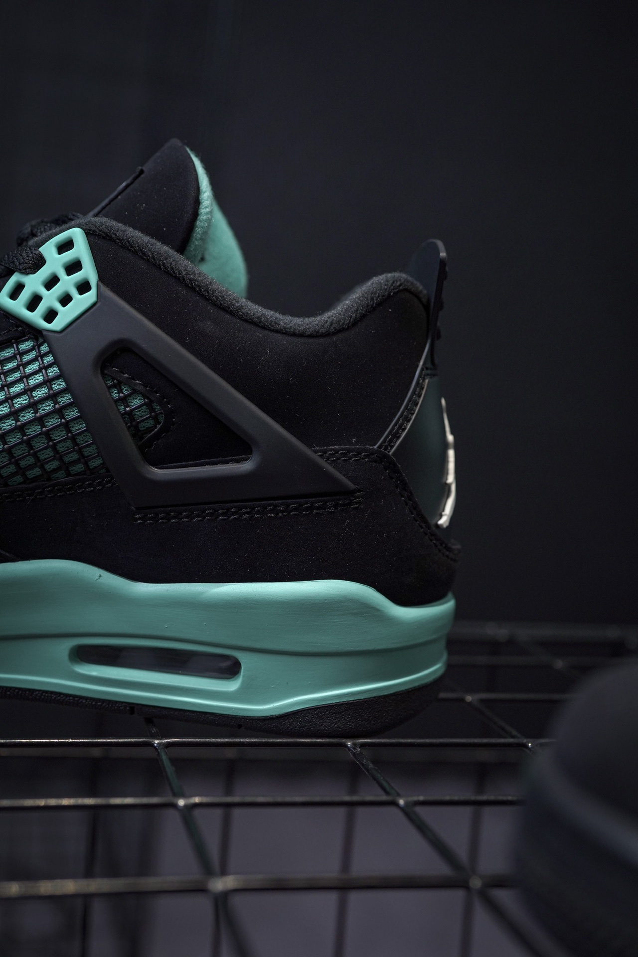 Air Jordan 4 Retro Black Tiffany Blue