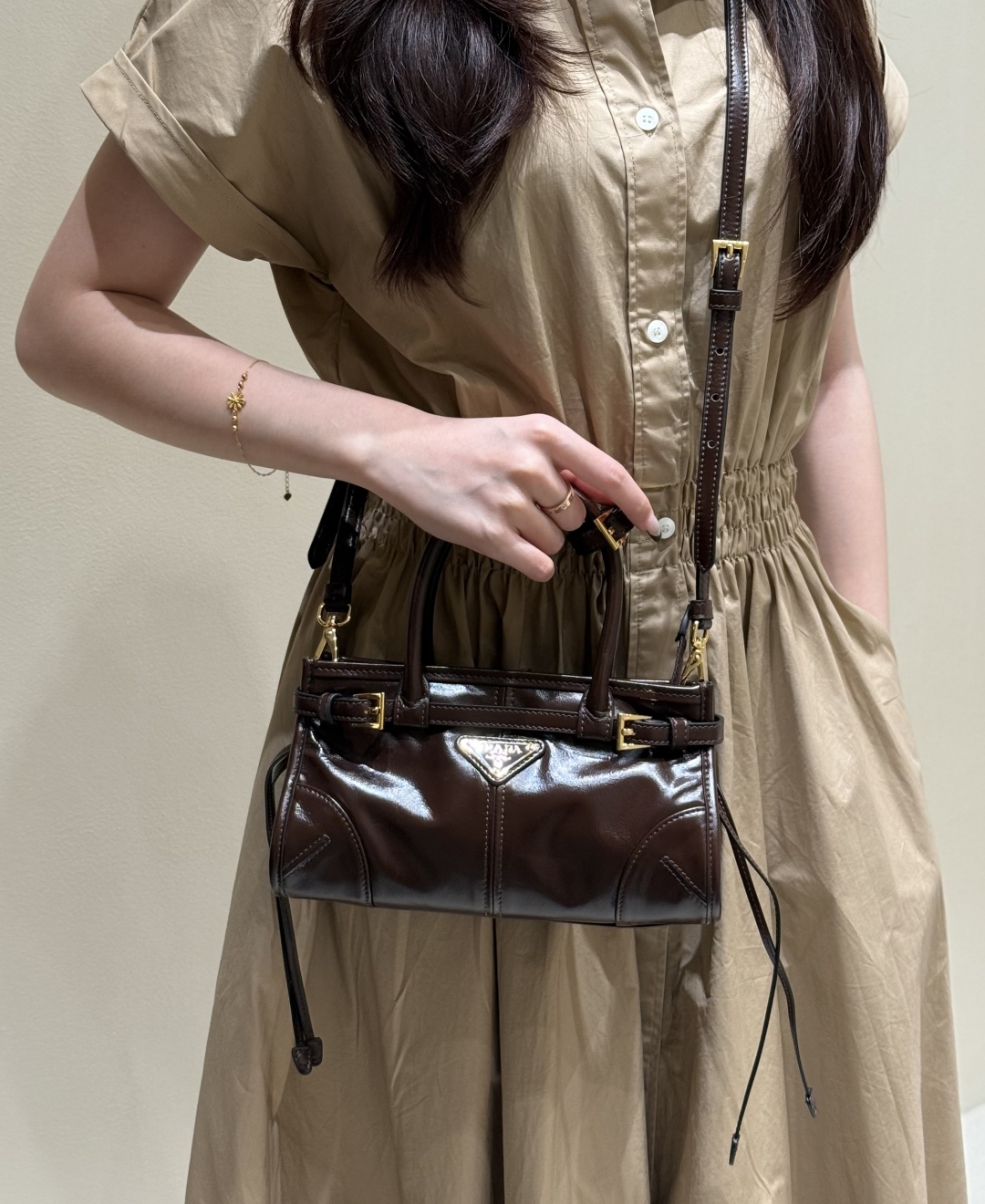 Prada* Mini bonnie long handbag & underarm bag
