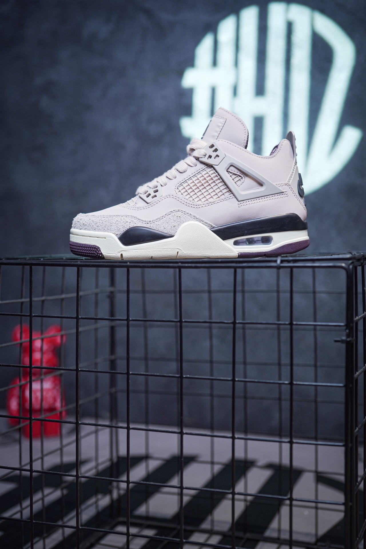 Maniére x Air Jordan 4 'While You Were Sleeping' Pink