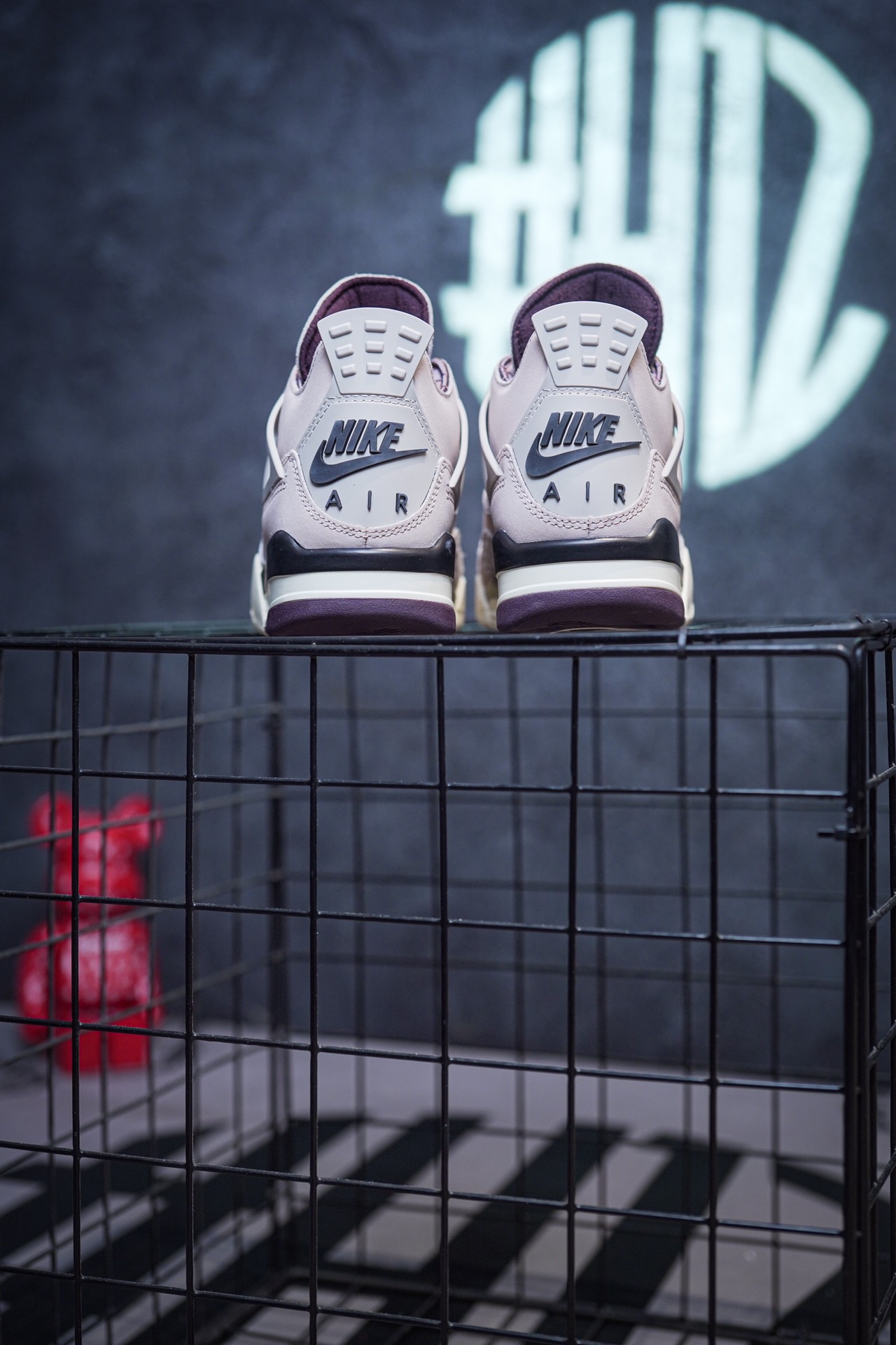 Maniére x Air Jordan 4 'While You Were Sleeping' Pink