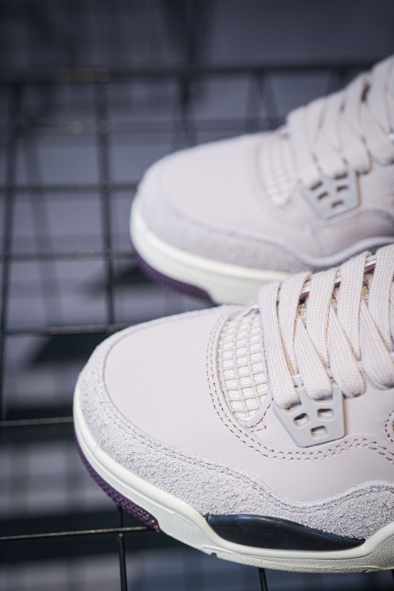 Maniére x Air Jordan 4 'While You Were Sleeping' Pink