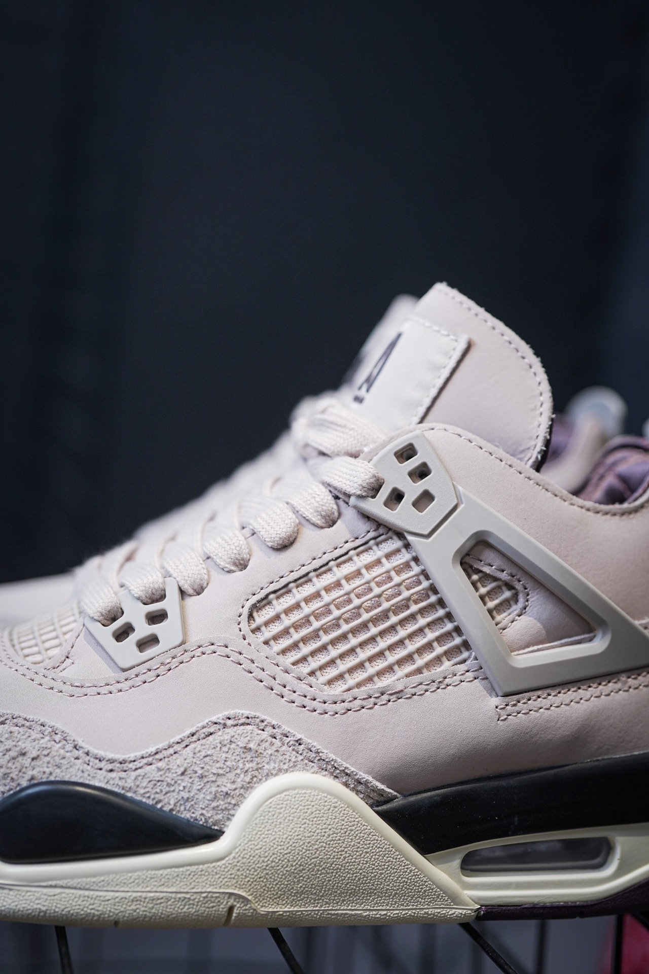 Maniére x Air Jordan 4 'While You Were Sleeping' Pink