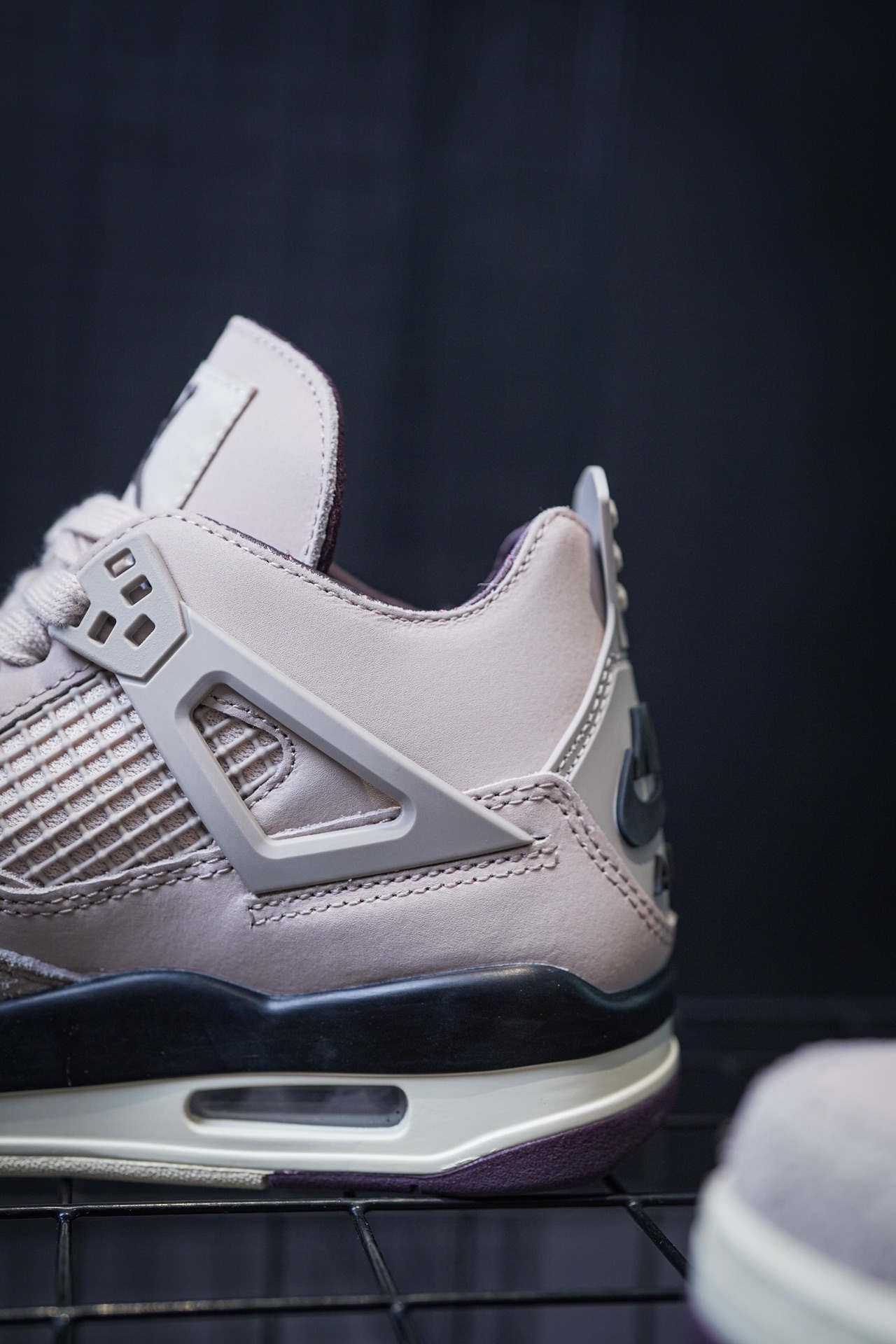 Maniére x Air Jordan 4 'While You Were Sleeping' Pink