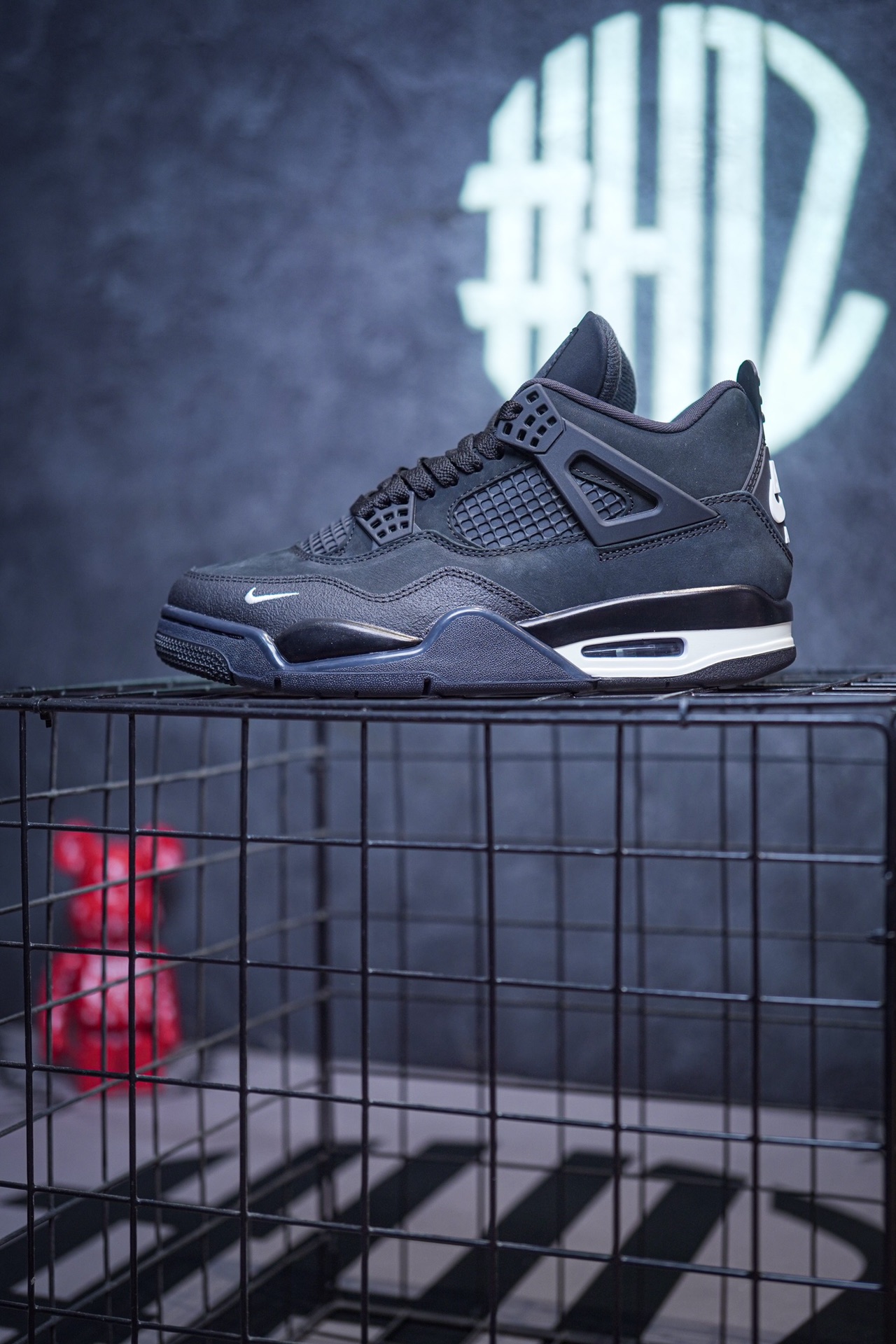 Nigel Sylvester x Air Jordan 4 OG collaboration black brick, blue brick, red brick