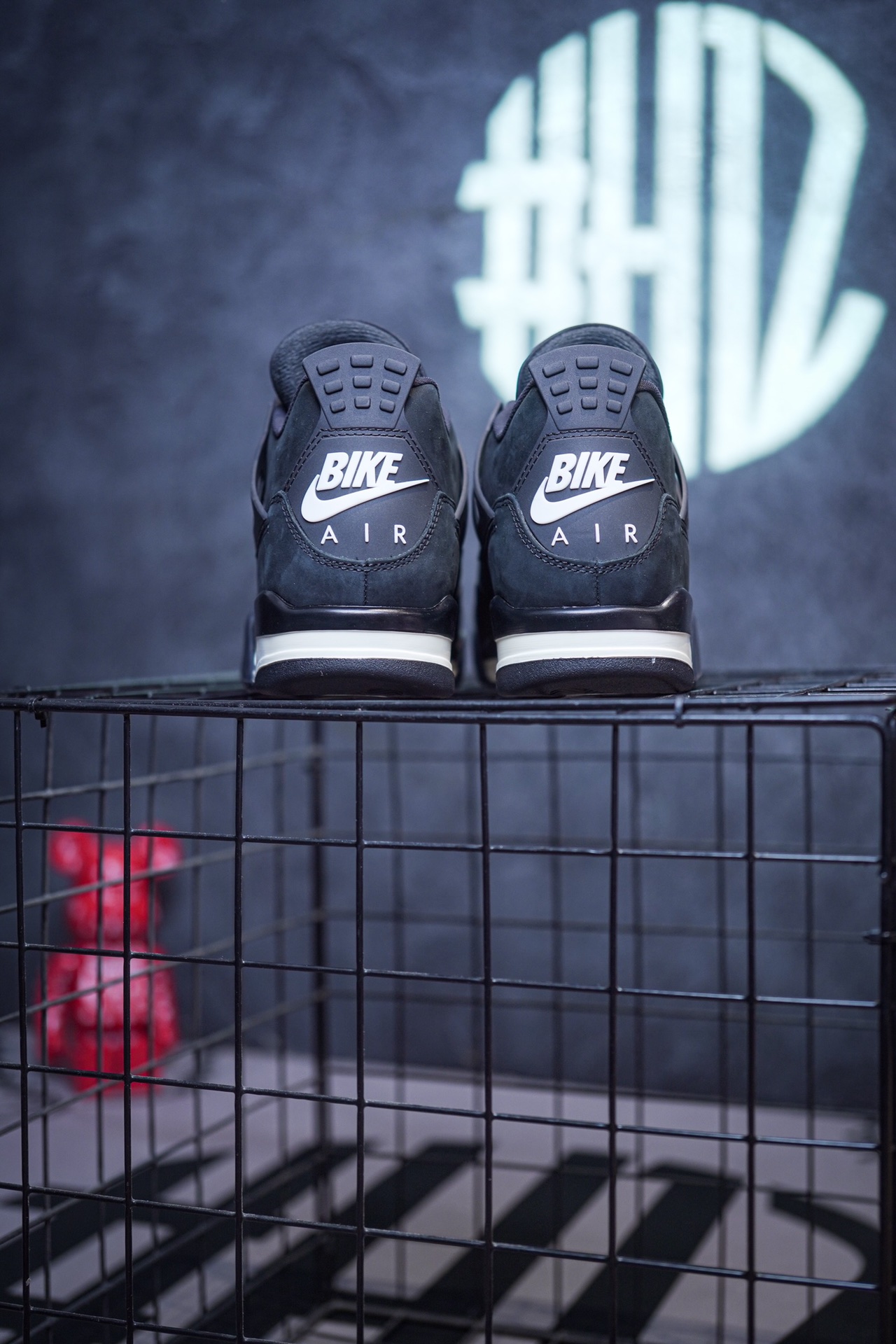 Nigel Sylvester x Air Jordan 4 OG collaboration black brick, blue brick, red brick
