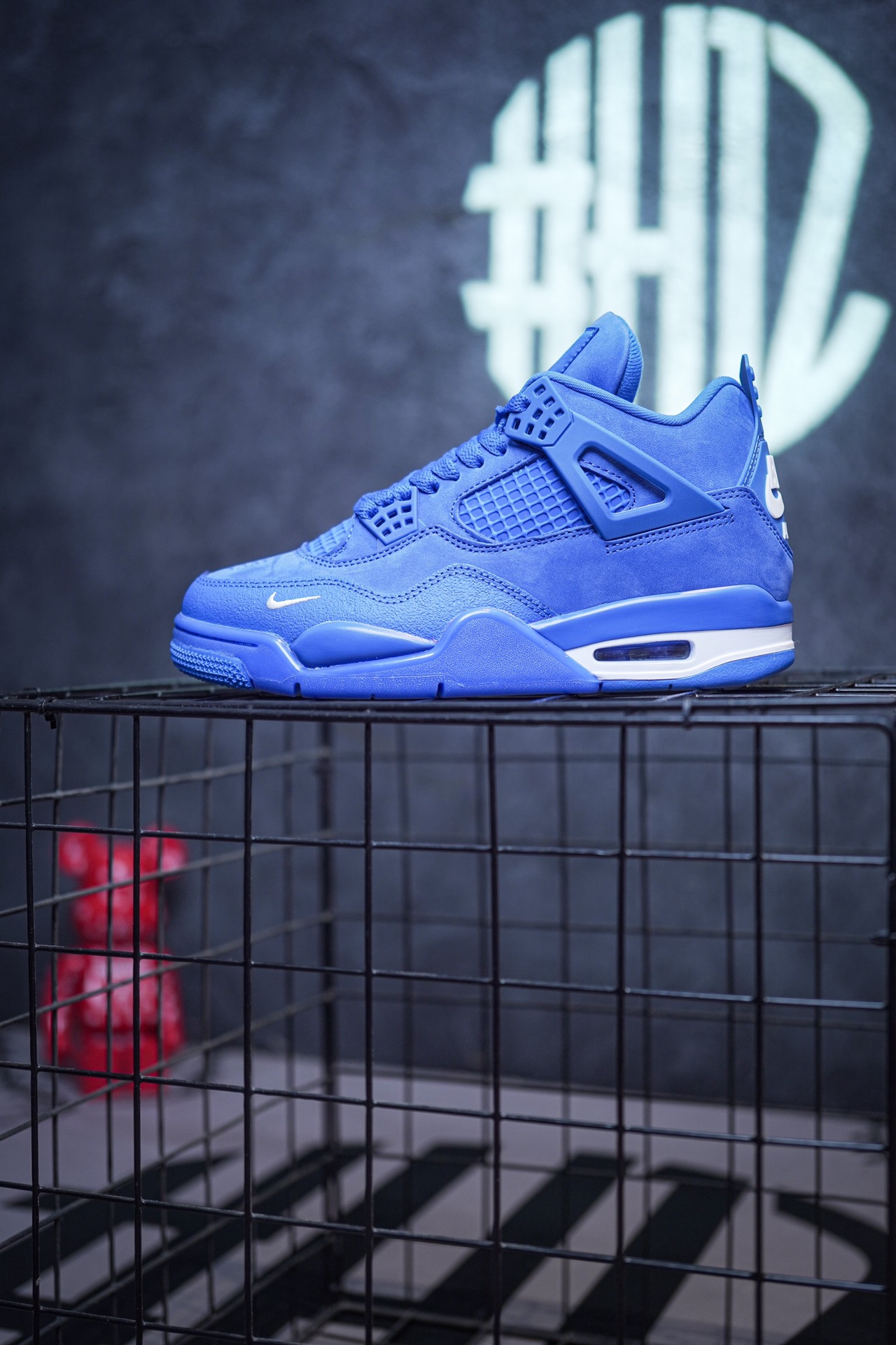 Nigel Sylvester x Air Jordan 4 OG collaboration black brick, blue brick, red brick