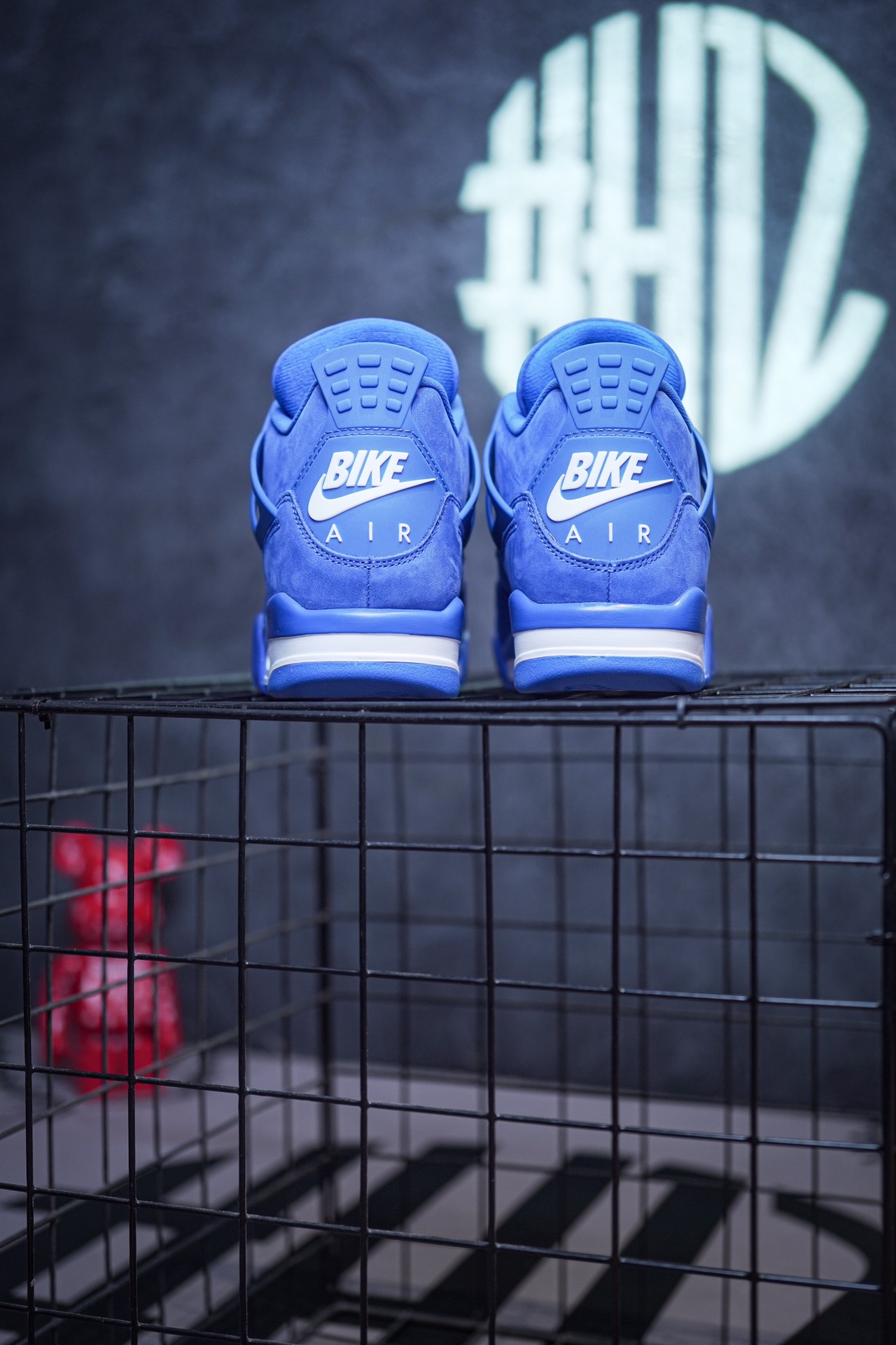 Nigel Sylvester x Air Jordan 4 OG collaboration black brick, blue brick, red brick
