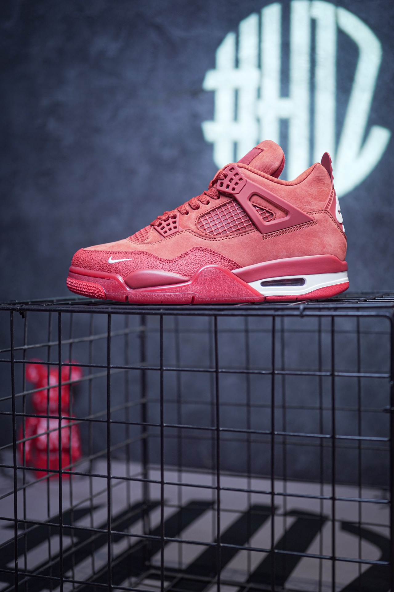 Nigel Sylvester x Air Jordan 4 OG collaboration black brick, blue brick, red brick