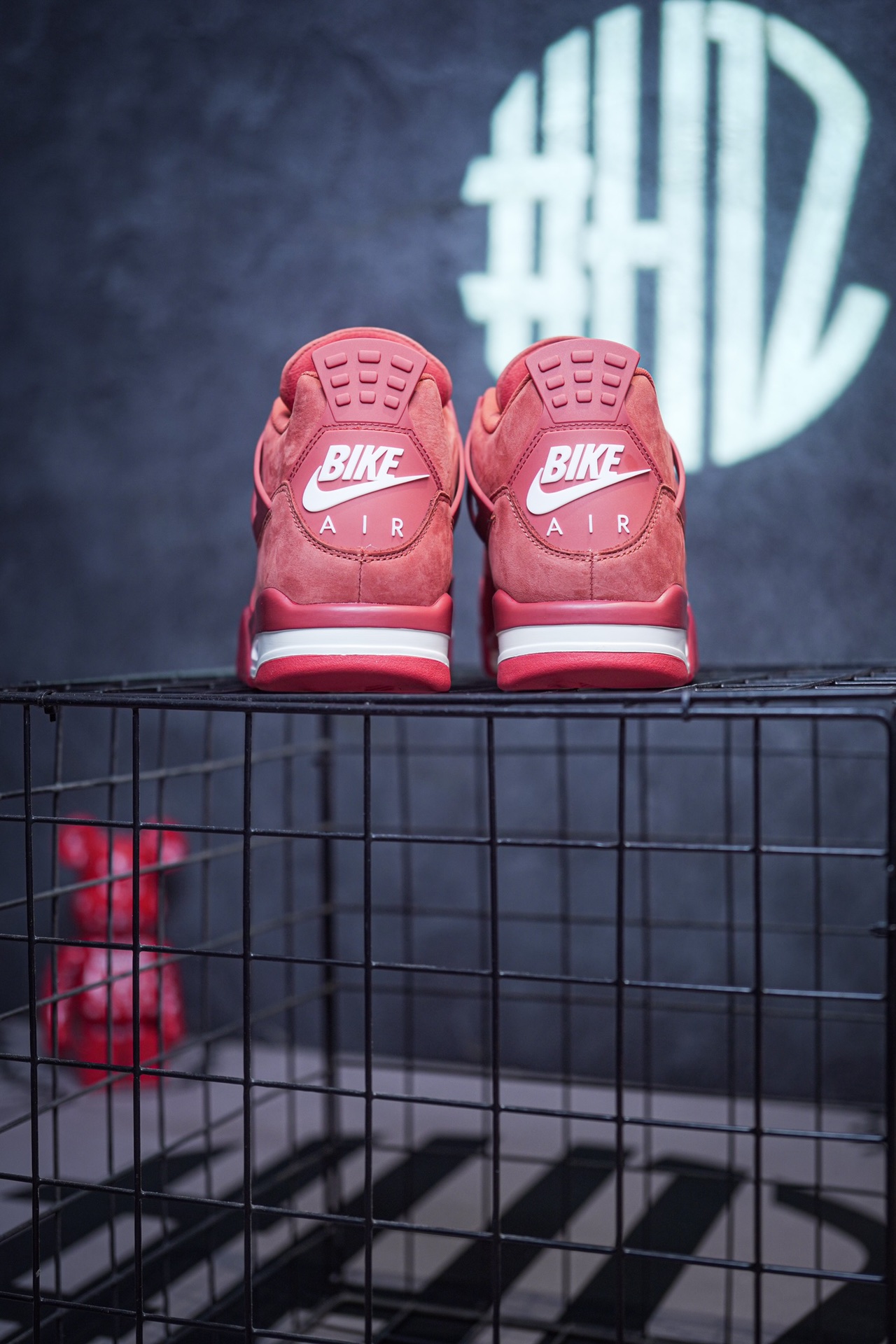 Nigel Sylvester x Air Jordan 4 OG collaboration black brick, blue brick, red brick