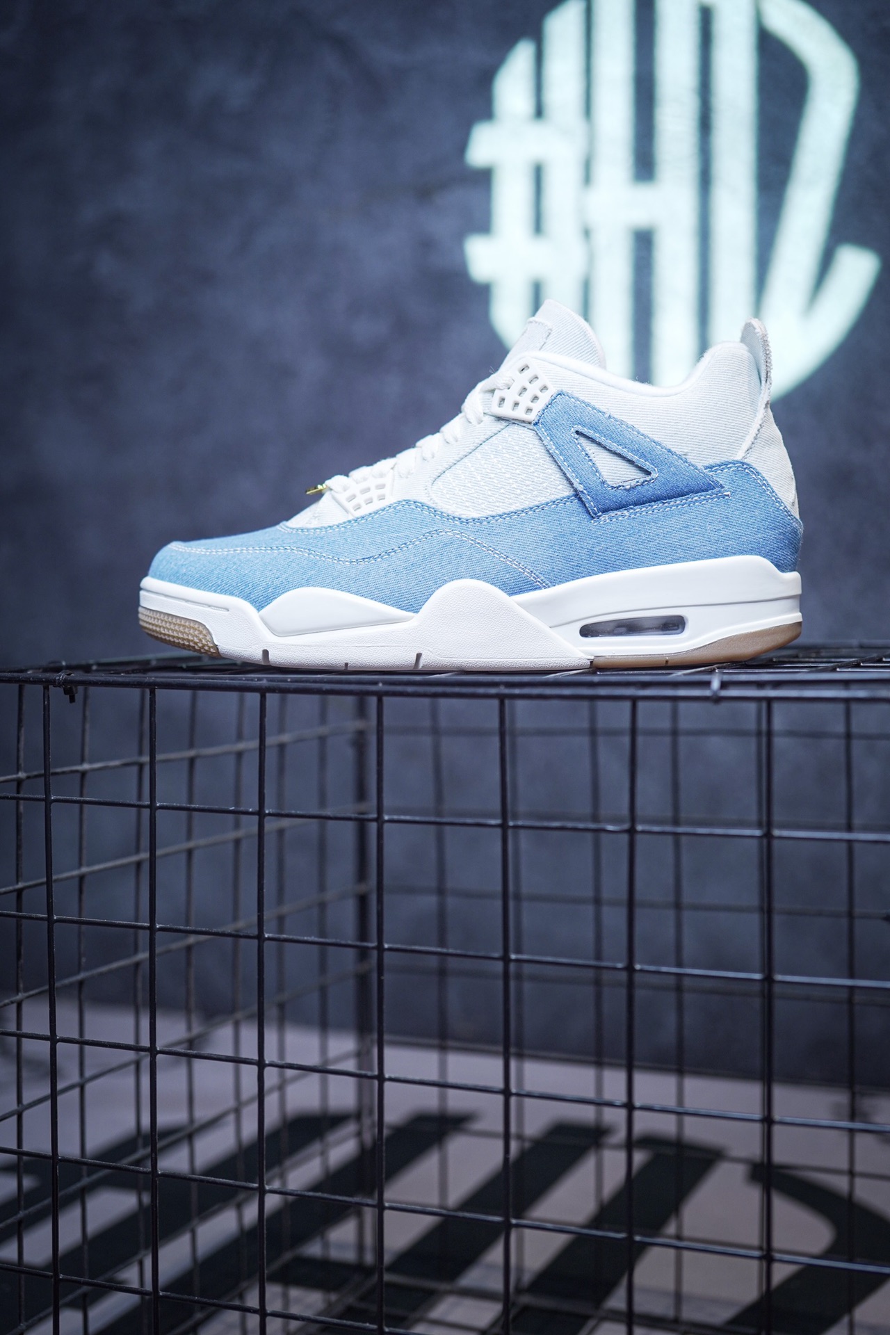 Air Jordan 4 TEX "Worn Blue" Washed Denim