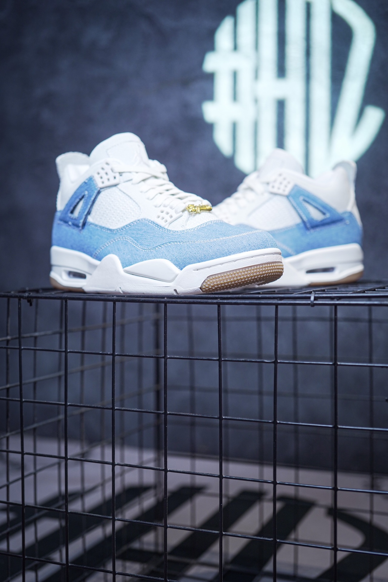 Air Jordan 4 TEX "Worn Blue" Washed Denim