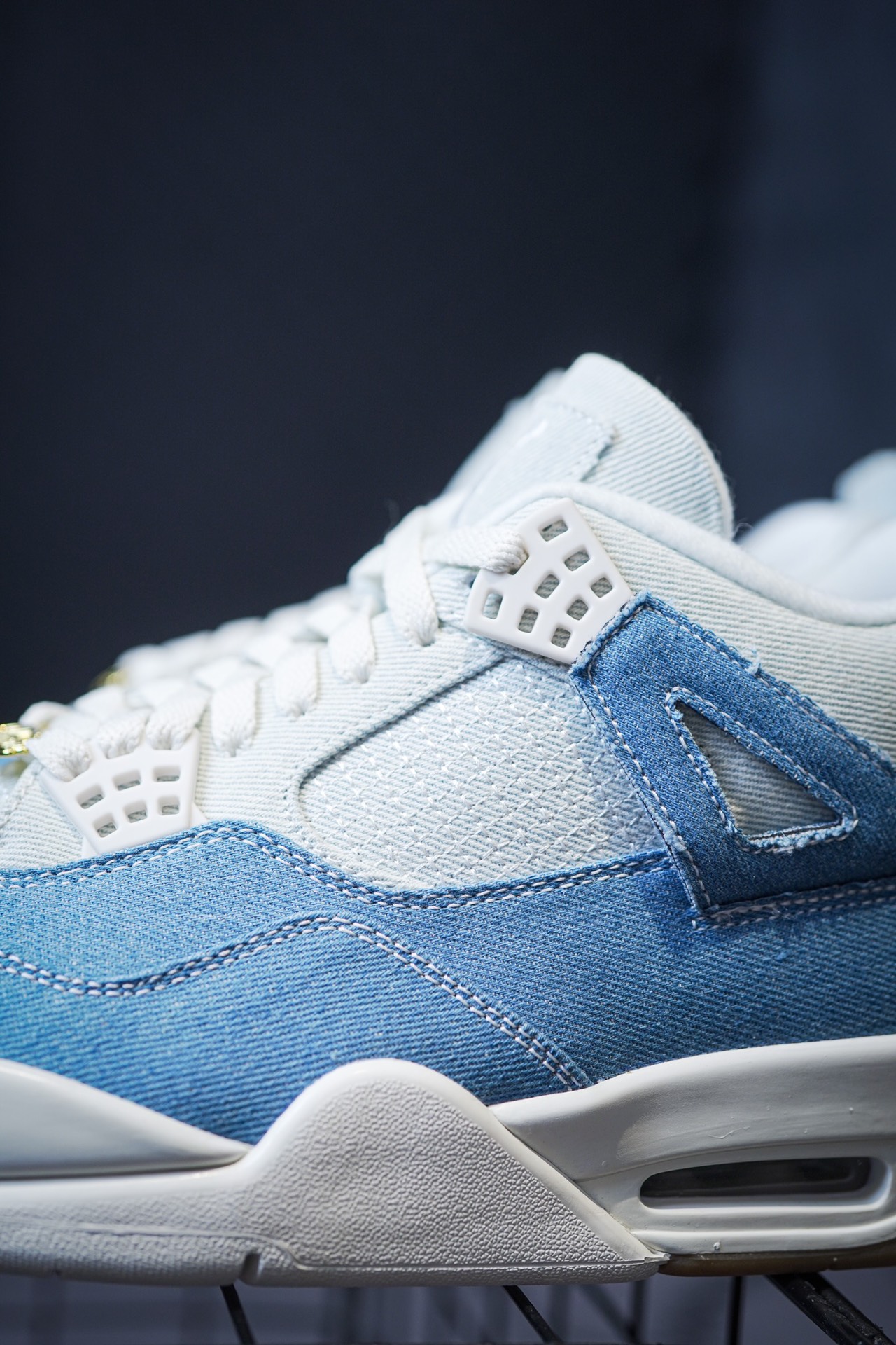 Air Jordan 4 TEX "Worn Blue" Washed Denim