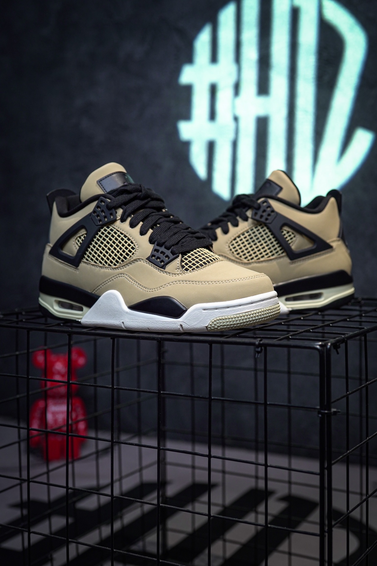 Air Jordan 4 Retro "Mushroom" Bubble Tea