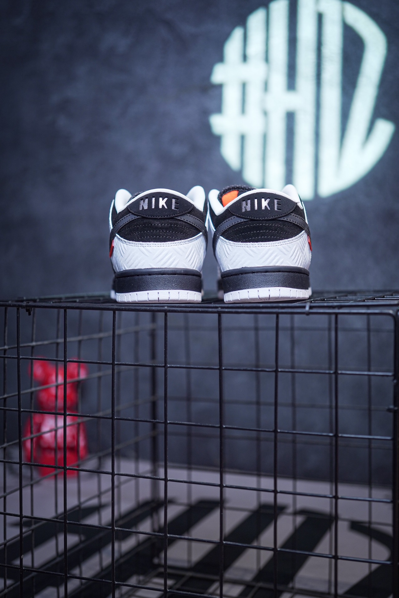 Nike SB Dunk Low TIGHTBOOTH Black and White