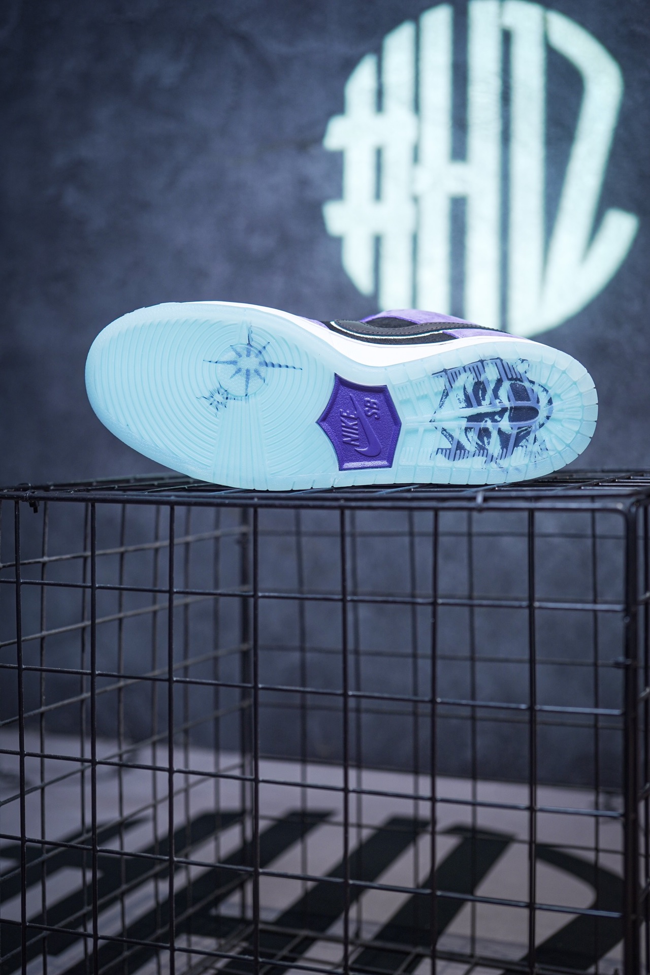 NIKE SB Dunk Low Hayley Wilson Black Purple