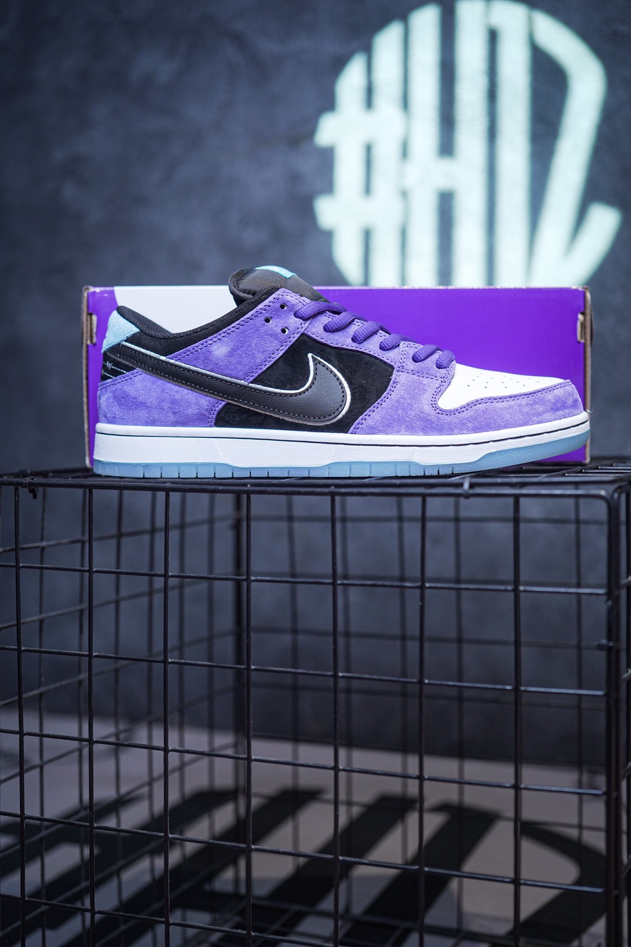 NIKE SB Dunk Low Hayley Wilson Black Purple