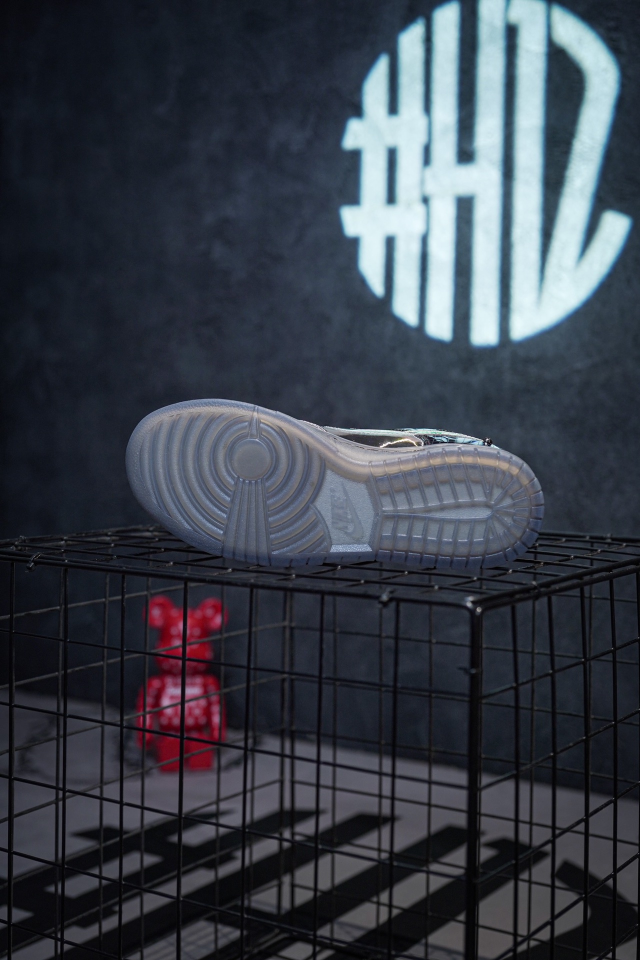 NIKE Dunk Low "HyperfIat" Black and Multi-Color