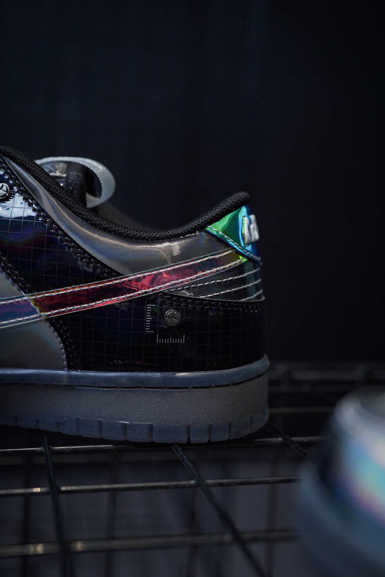 NIKE Dunk Low "HyperfIat" Black and Multi-Color