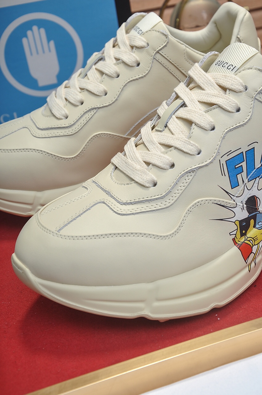 Gucci popular couples Donald Duck printed style