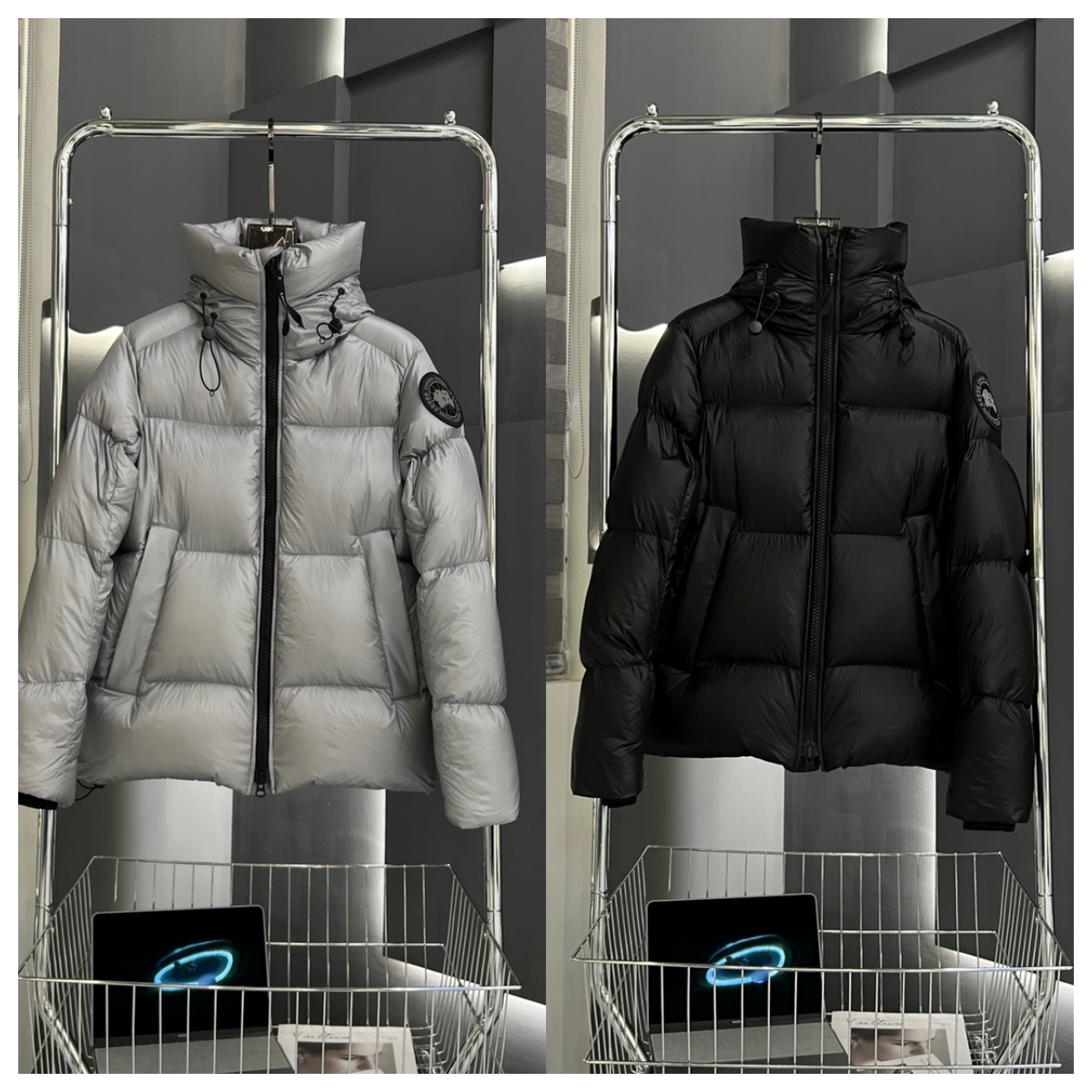 CANADA GOOSE 2022 limited edition Crofton bread down jacket for couples.