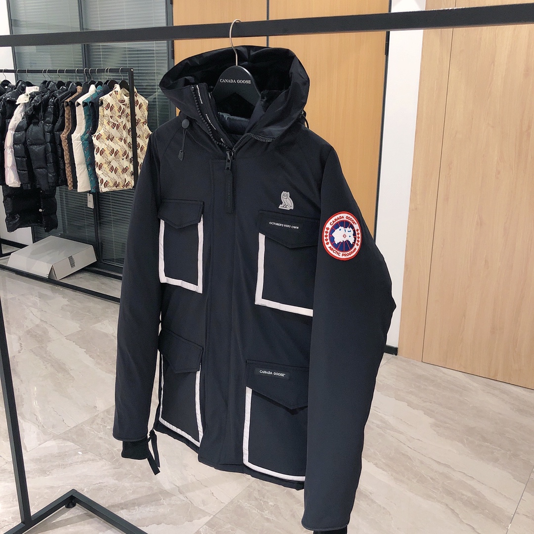 CANADA GOOSE x OVO collaboration limited edition parka coat