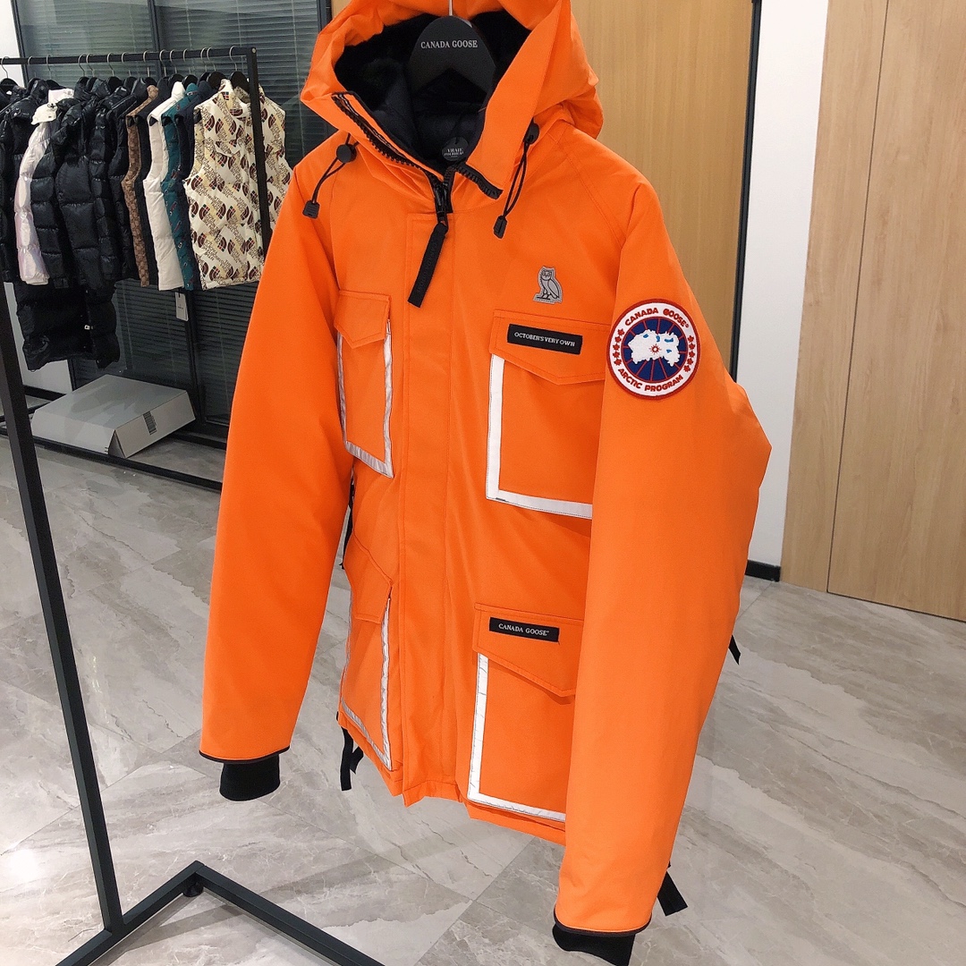 CANADA GOOSE x OVO collaboration limited edition parka coat