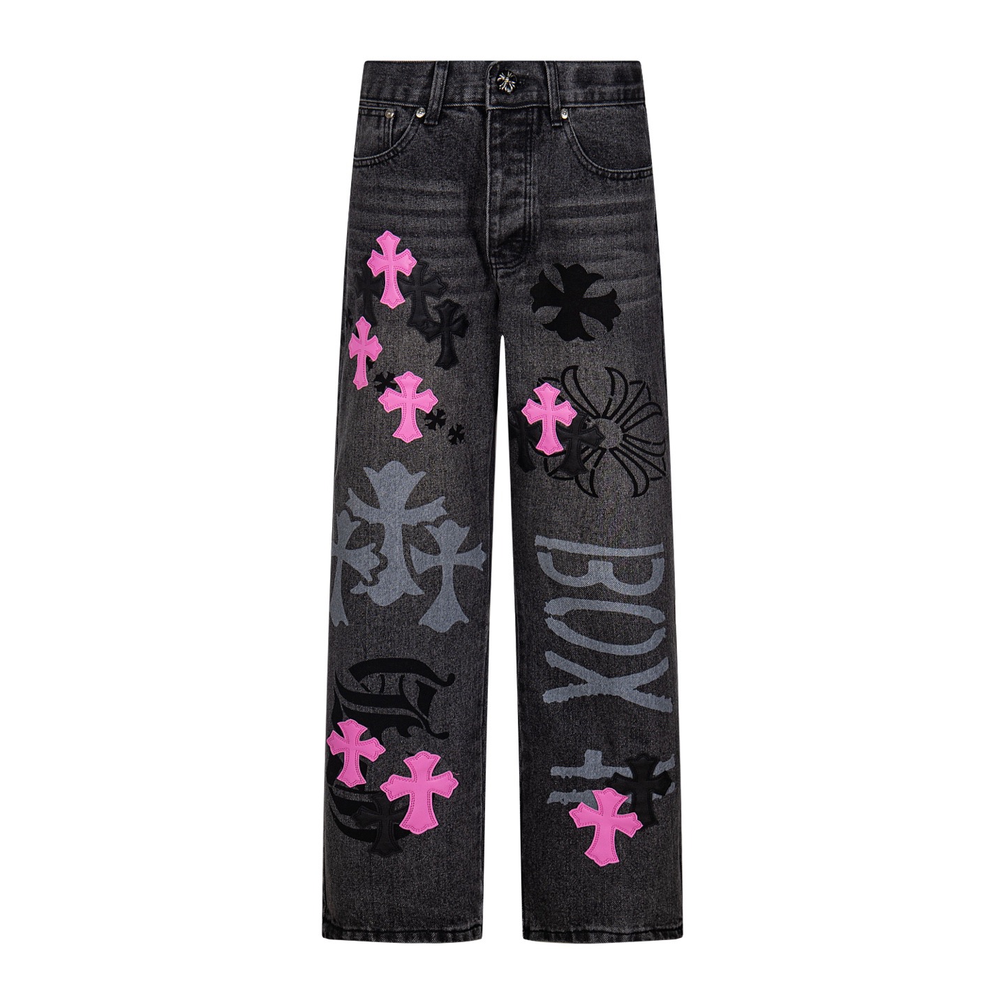 Classic versatile Chrome Hearts jeans
