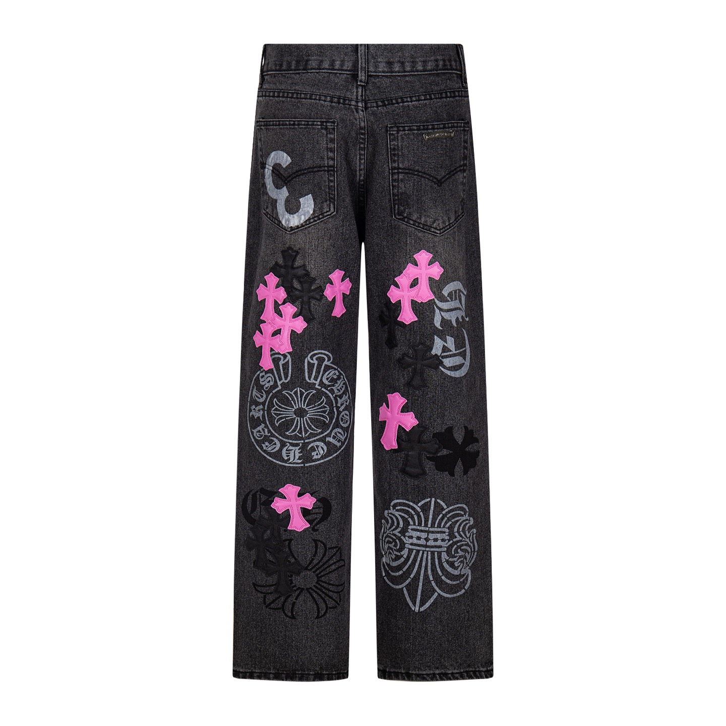 Classic versatile Chrome Hearts jeans