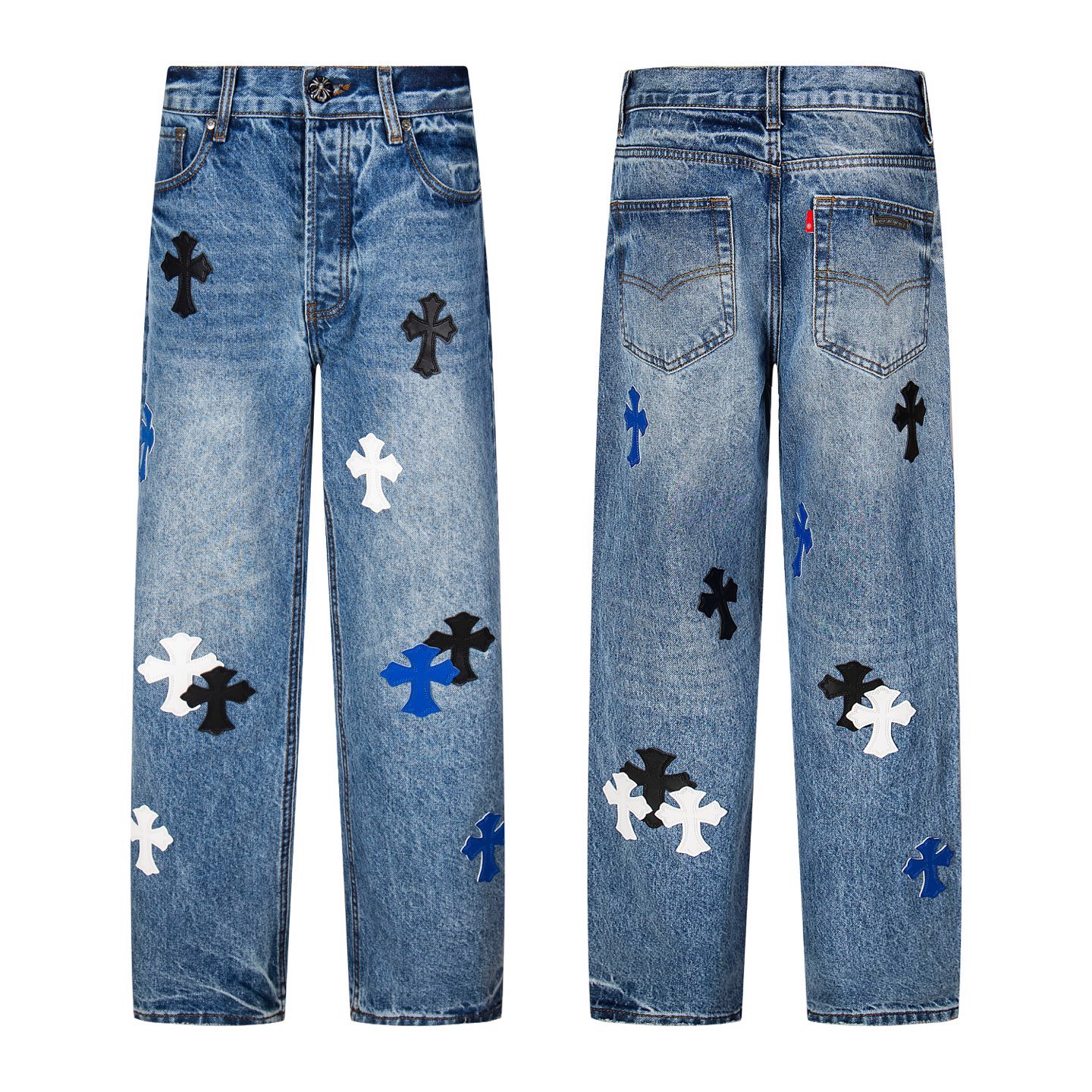 Classic versatile Chrome Hearts jeans