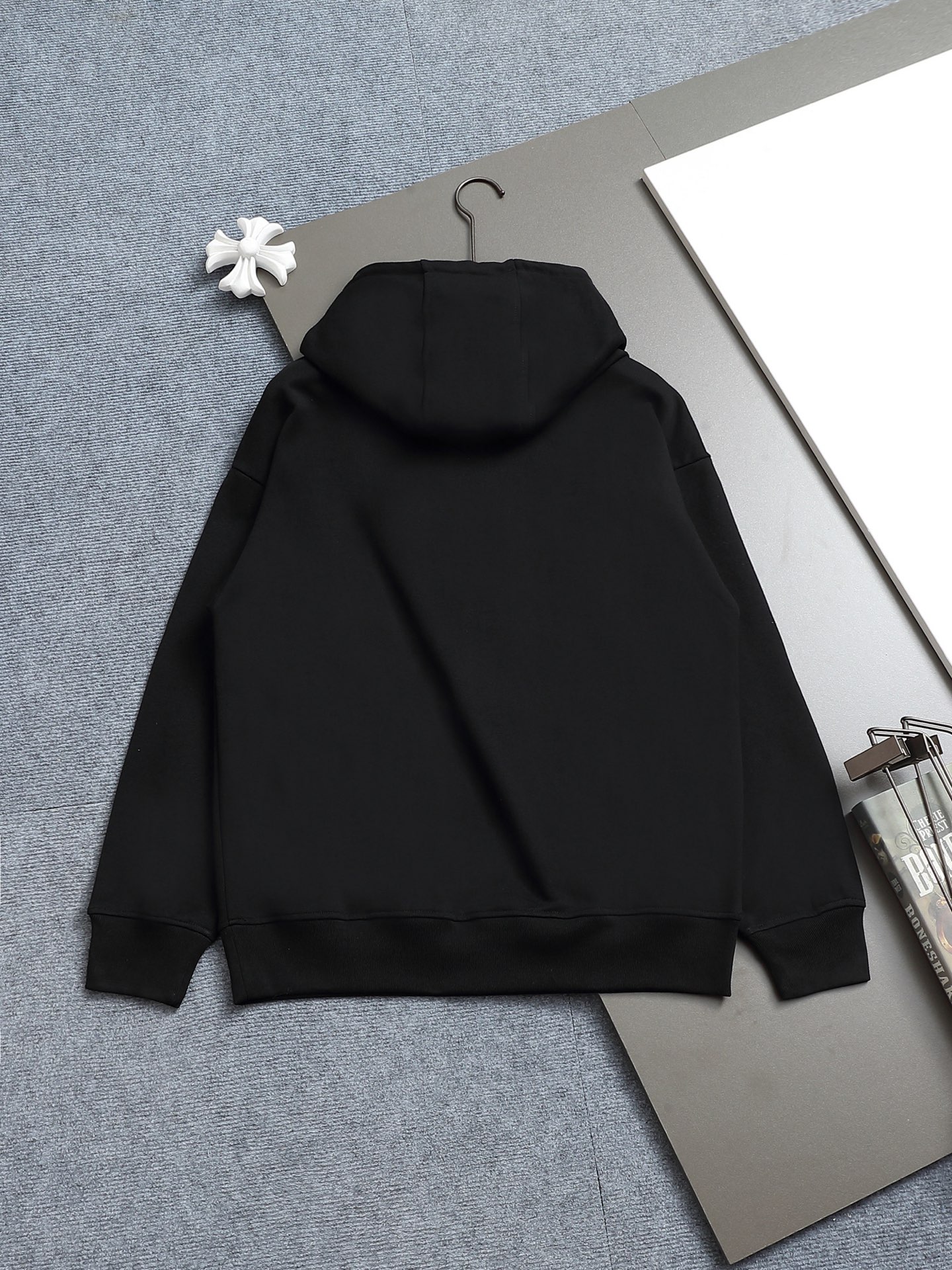 Gucci super classic color-block printed hoodie