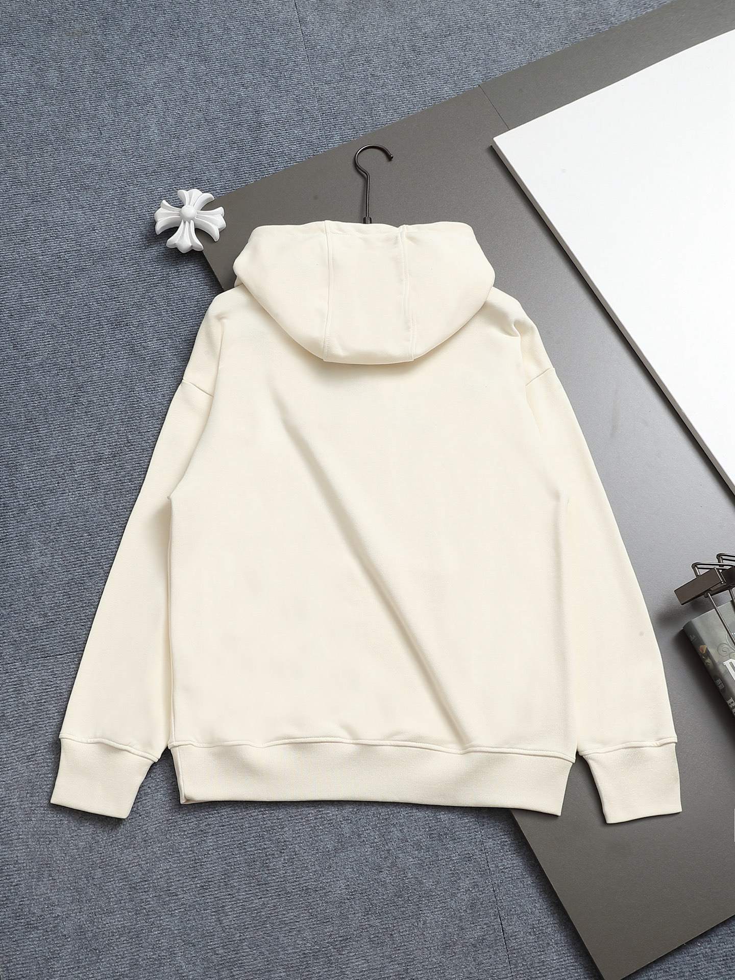 Gucci super classic color-block printed hoodie