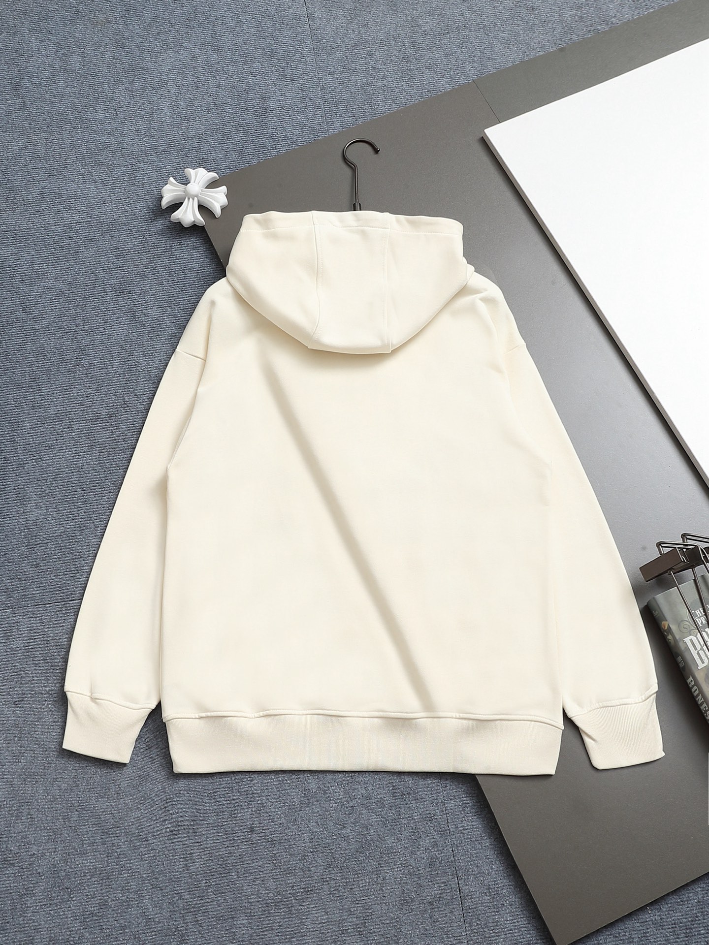 Gucci super classic color-block printed hoodie