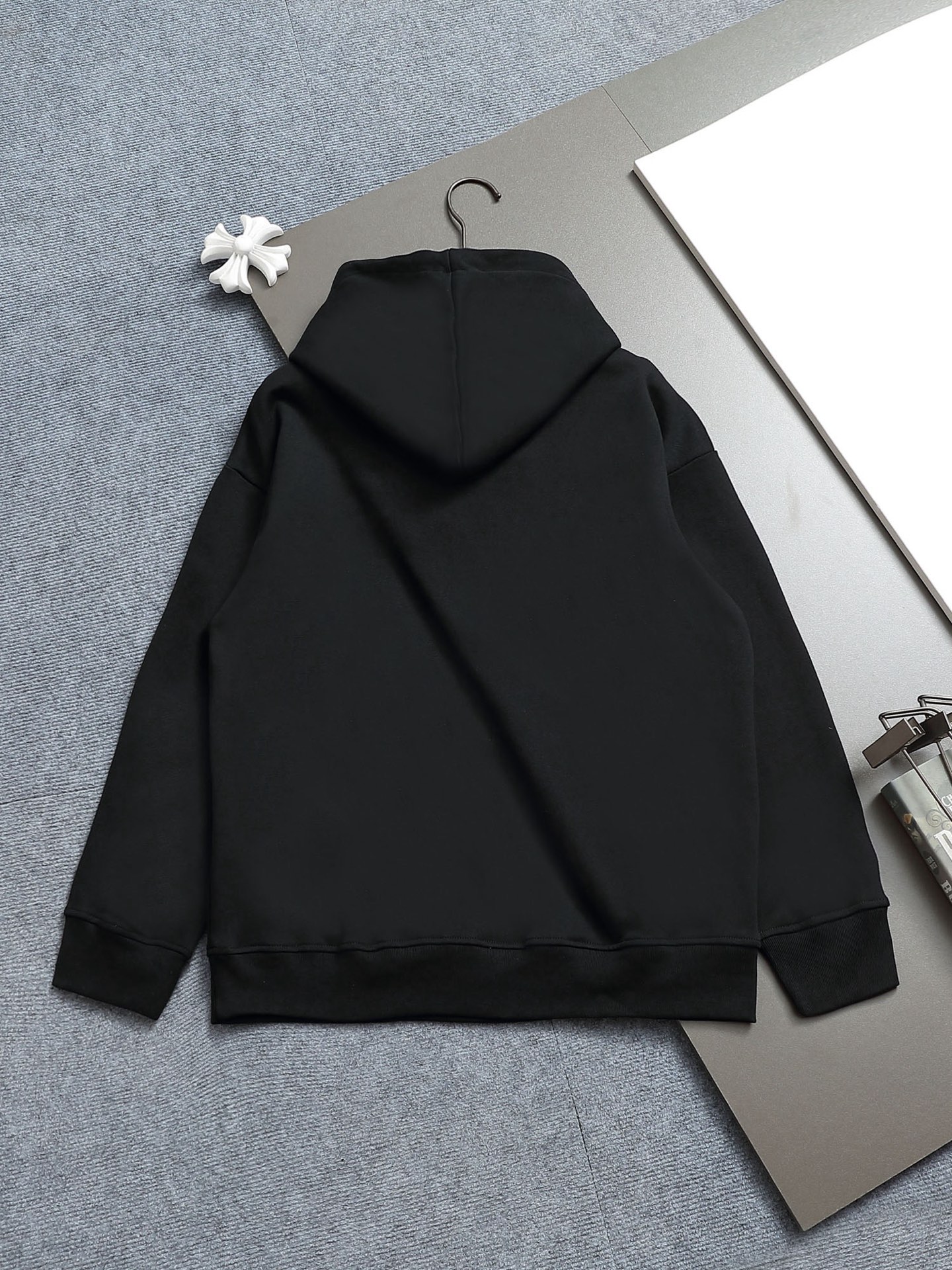 Gucci super classic color-block printed hoodie