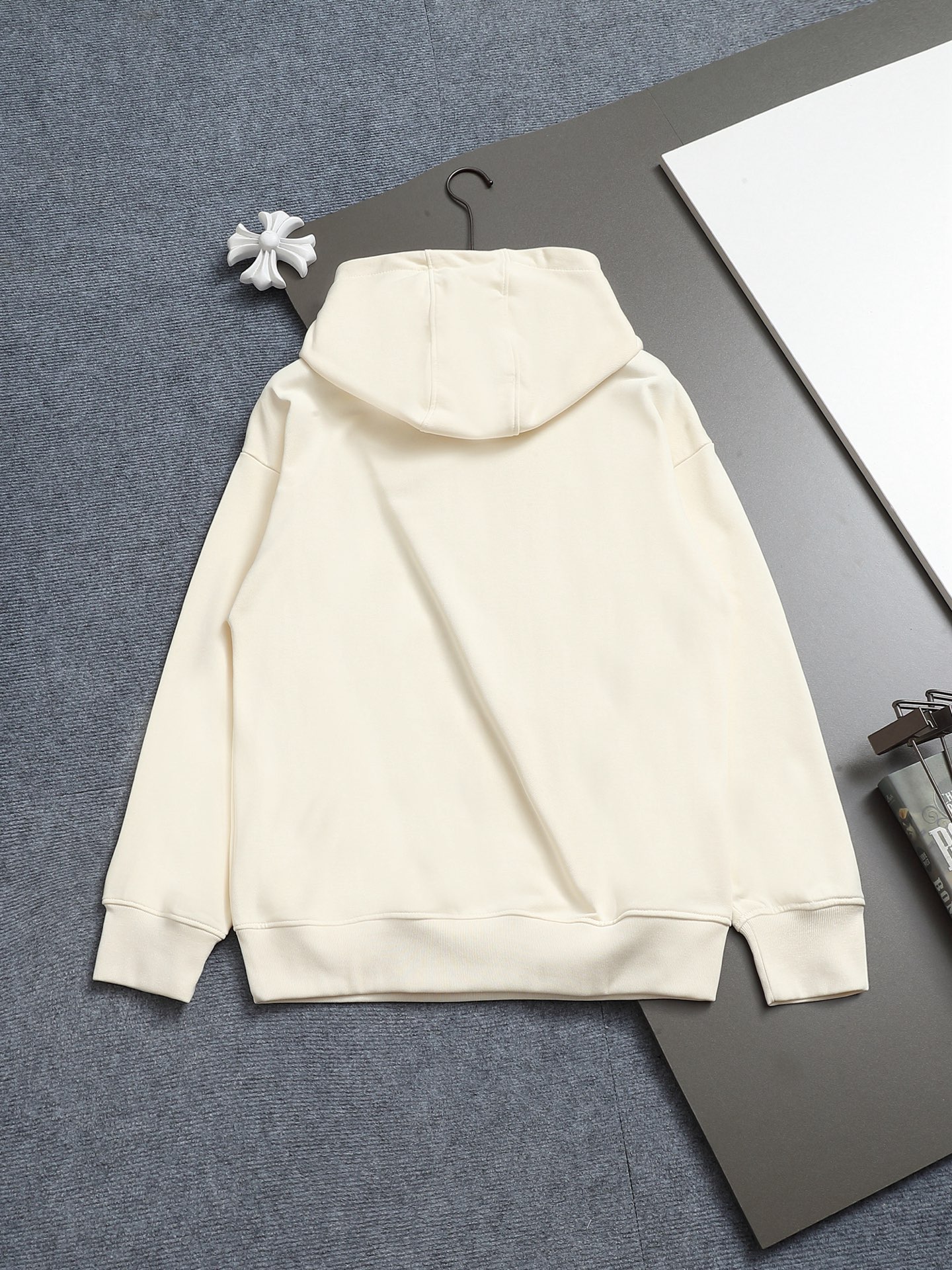 Gucci super classic color-block printed hoodie