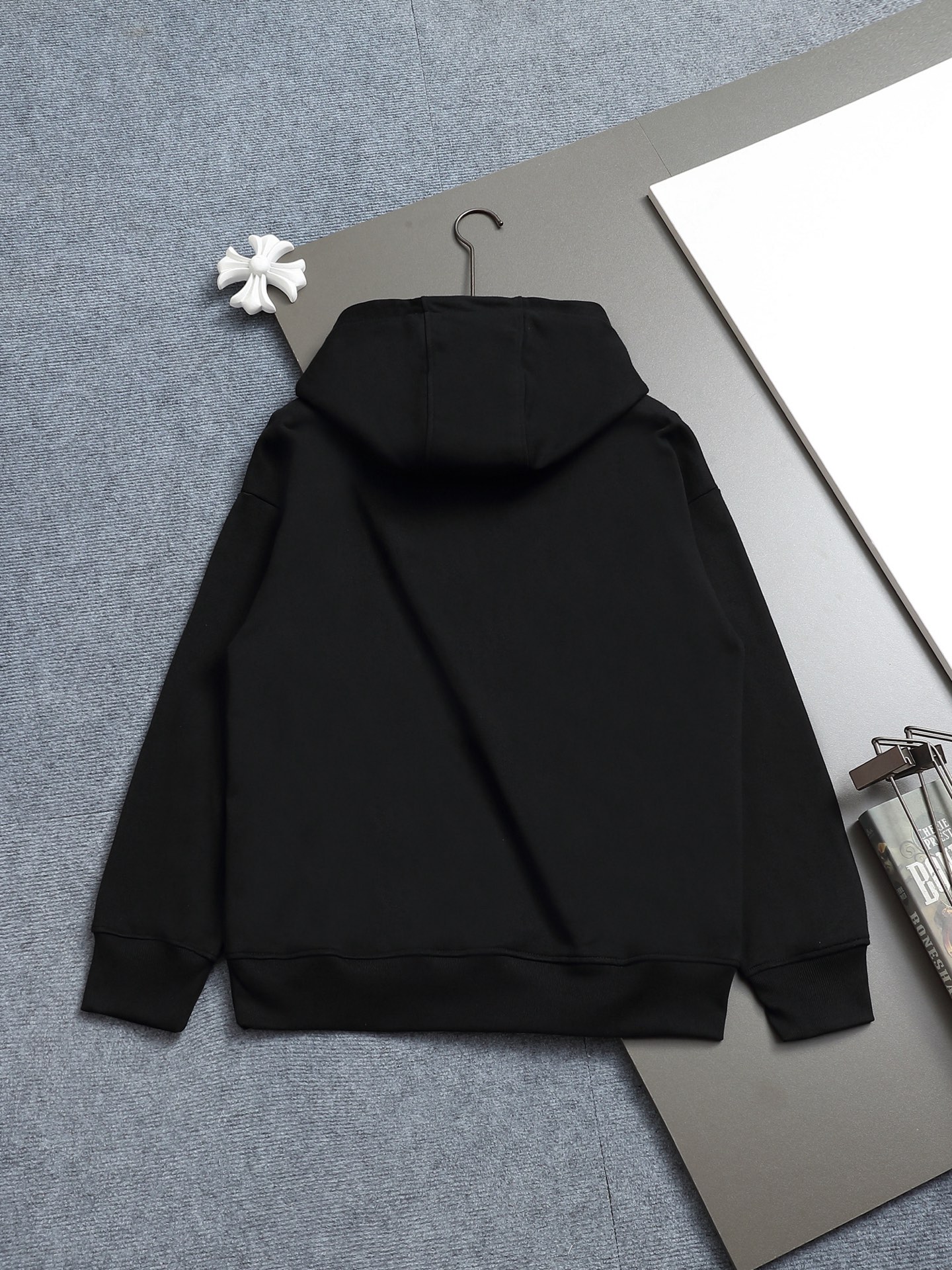Gucci super classic color-block printed hoodie