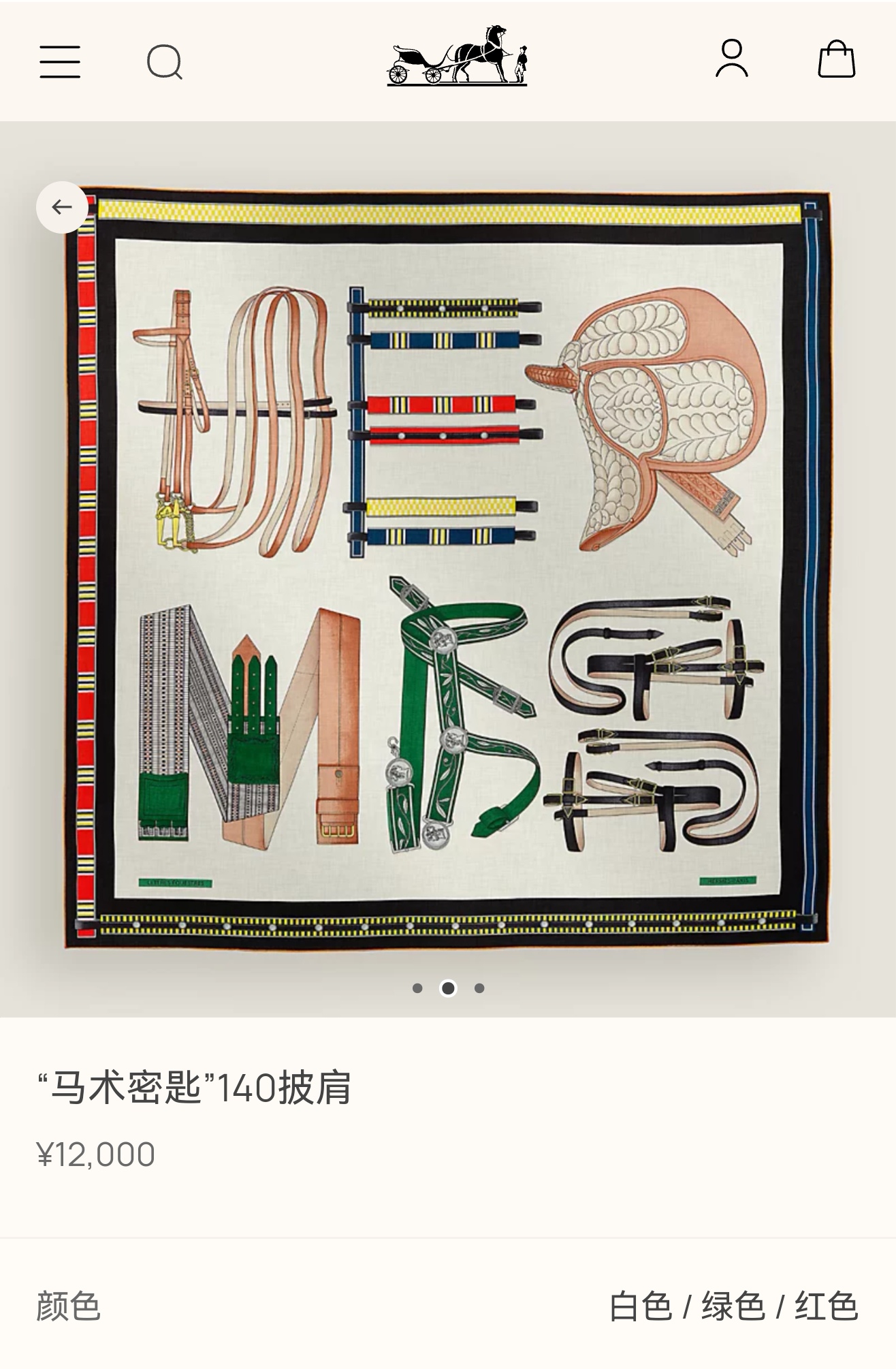 Hermès scarf